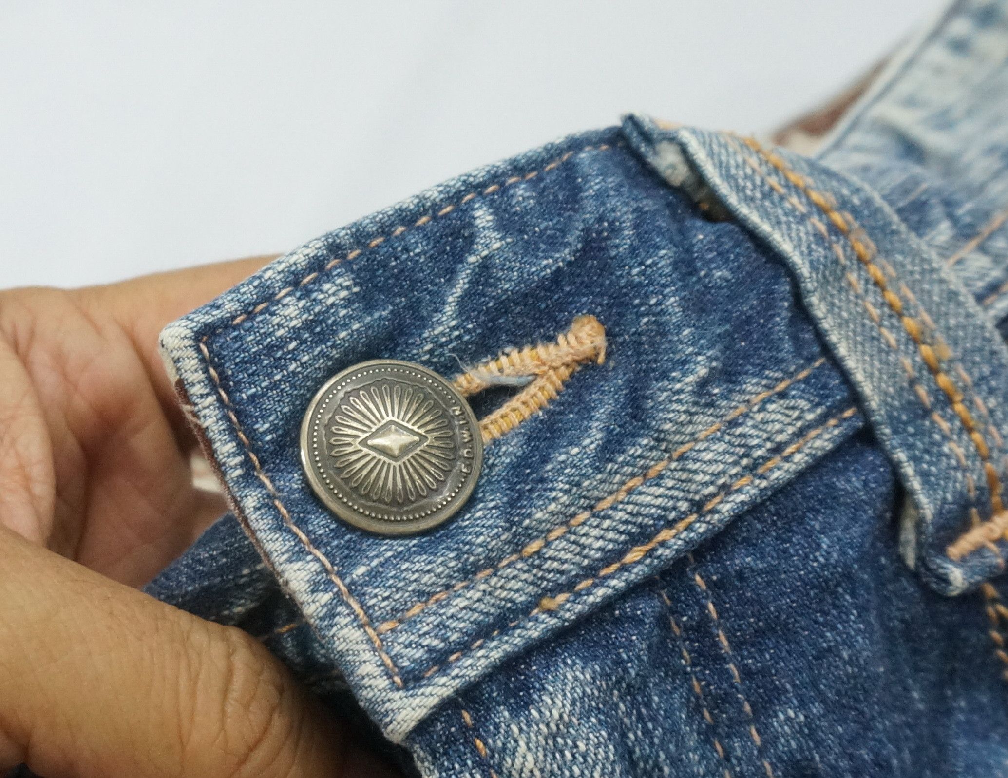 Edwin ‼️Edwin XVS Japan Flared Bootcut Clawmark Jeans Size US 31 - 16 Thumbnail