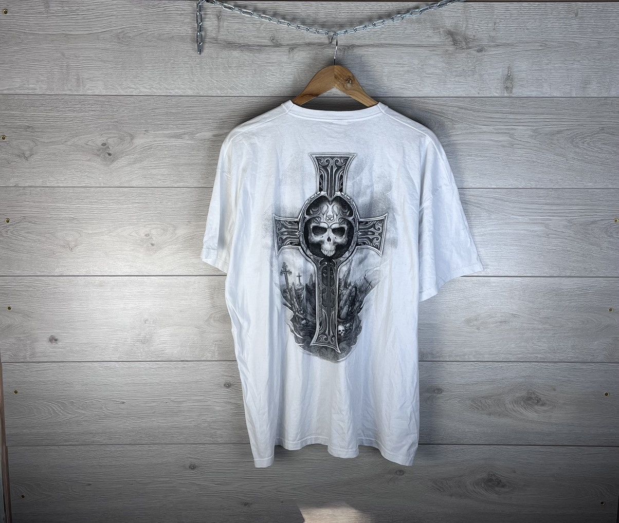 Other Men’s rock T-shirt bai logo scull size Xxl y2k Size US XXL / EU 58 / 5 - 8 Thumbnail