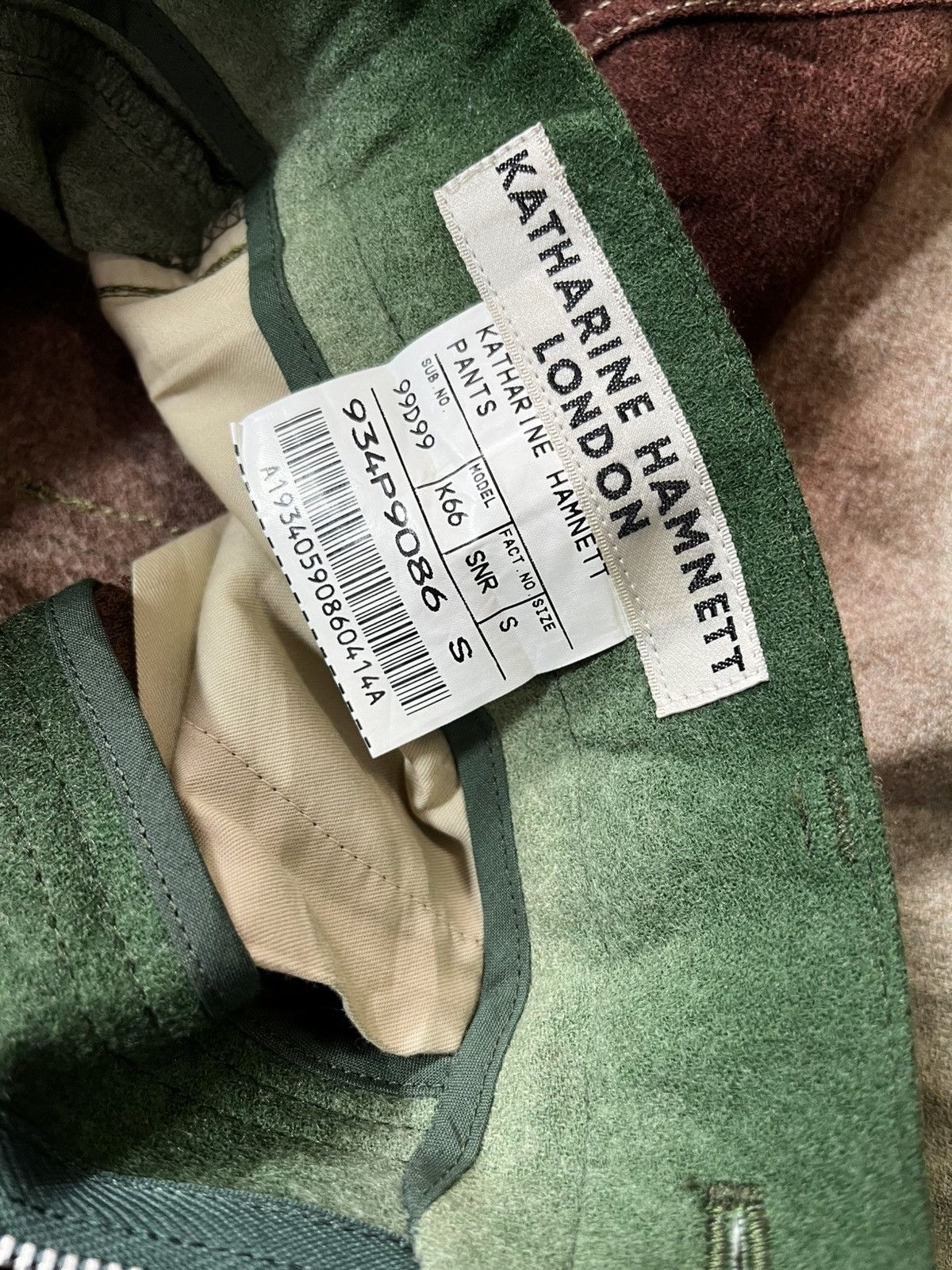 Katharine Hamnett London Katharine hamnett London wool pants flare Size US 28 / EU 44 - 7 Thumbnail