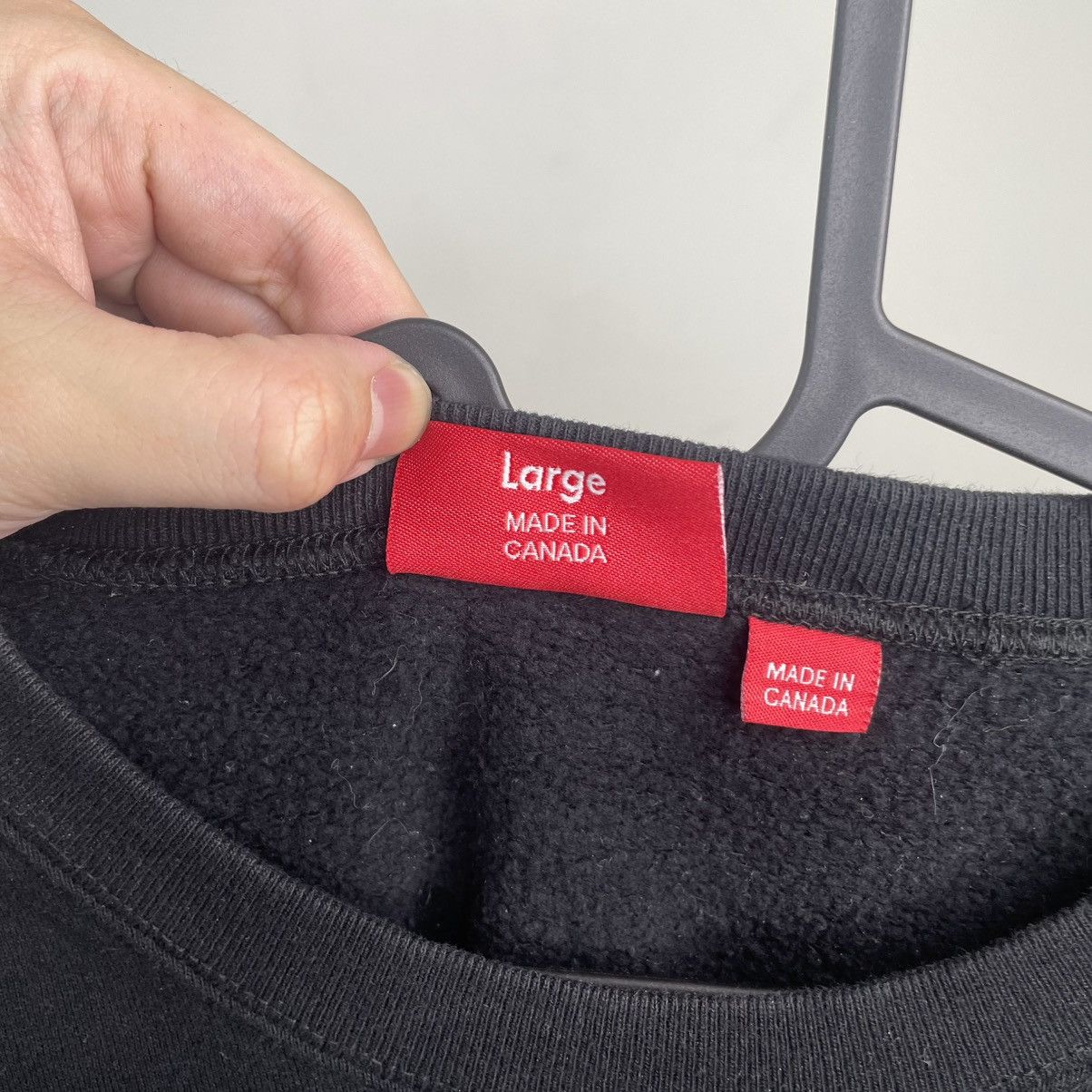Supreme Supreme Crewneck Sweatshirt Cutout Box Logo Black Large Size US L / EU 52-54 / 3 - 5 Thumbnail