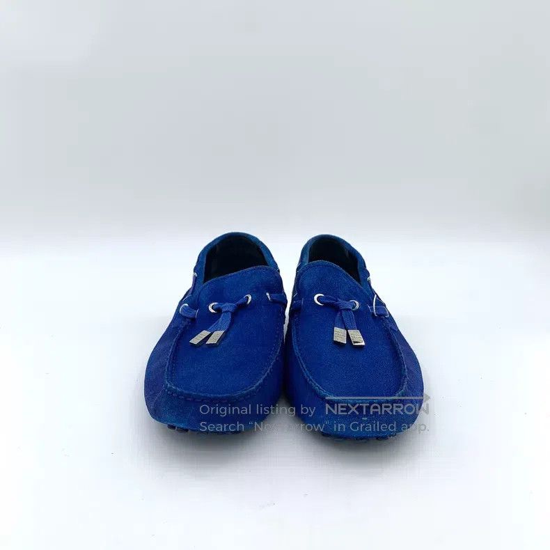 Dior Dior Dark blue strap design casual flat single shoes bean Size US 8.5 / EU 41-42 - 3 Thumbnail
