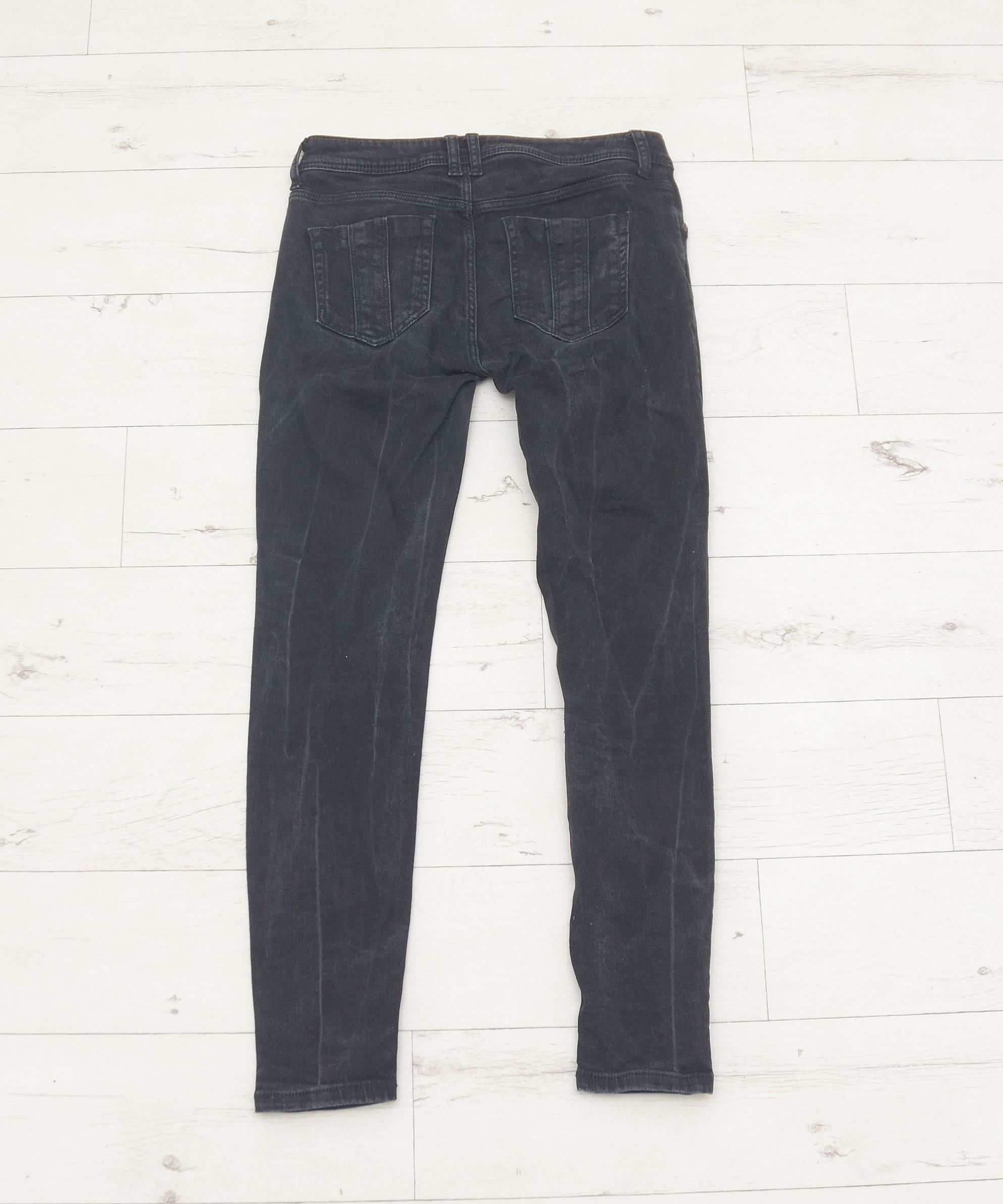 Burberry Burberry Brit Langley Skinny Ankle Deep Modal Jeans Y2K W29 Size 29" - 2 Thumbnail