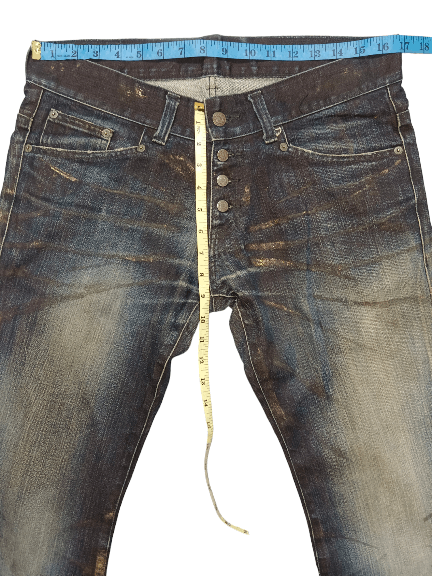 Tornado Mart Rare!!! Tornado Mart Seditionaries Super Flare Jeans Size US 33 - 9 Thumbnail