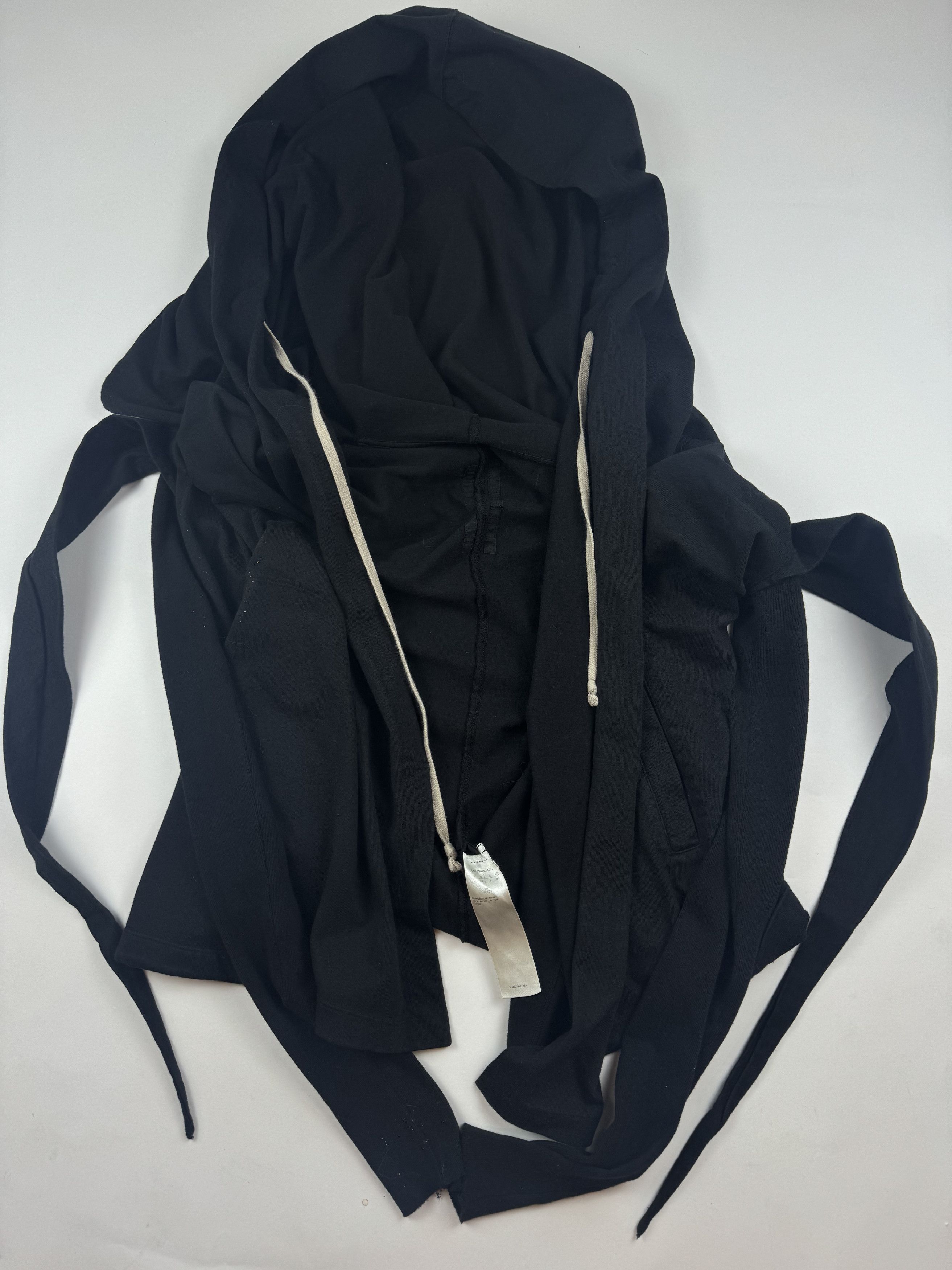 Rick Owens Drkshdw DRKSHDW Wrapped hoodie Size S / US 4 / IT 40 - 1 Thumbnail