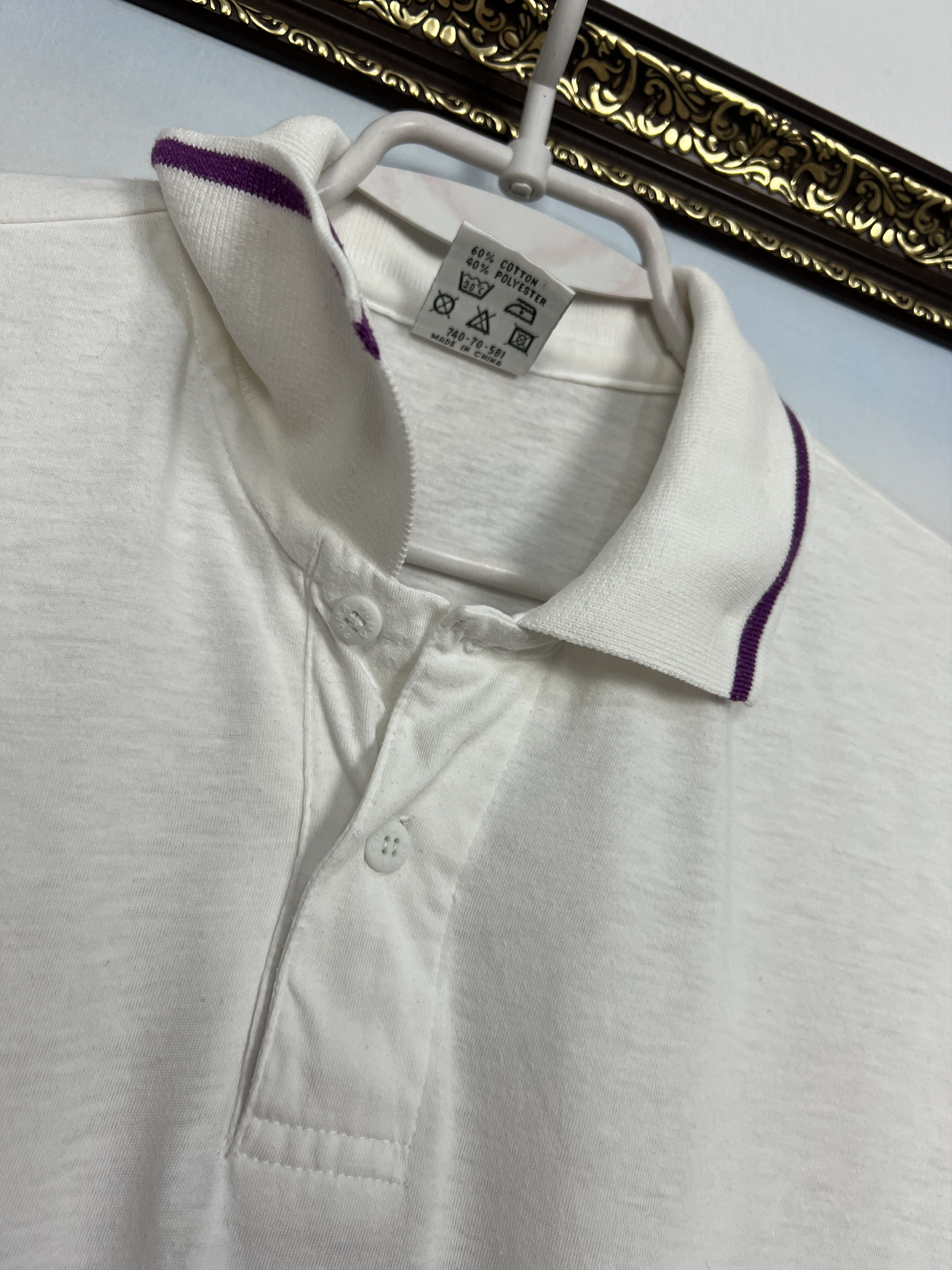 Puma Vintage Streetwear Y2K Polo White Shirt Jersey Skateboard Size US M / EU 48-50 / 2 - 5 Thumbnail