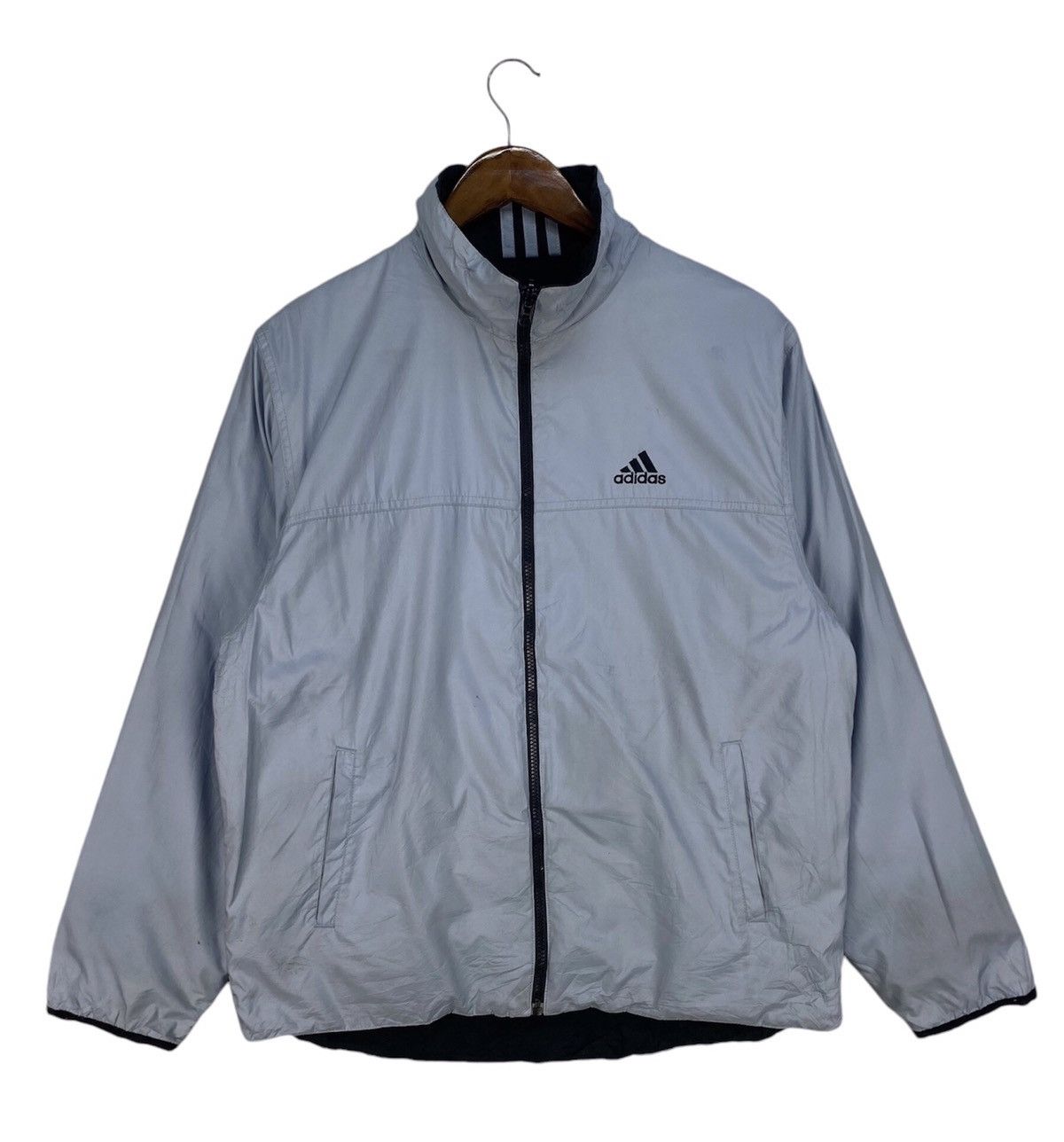 Adidas × Vintage 🔥RARE🔥ADIDAS REVERSIBLE JACKET Size US S / EU 44-46 / 1 - 1 Thumbnail