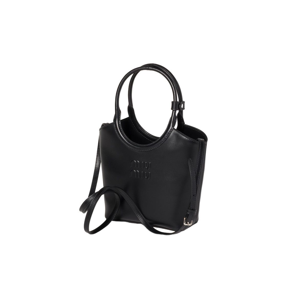 Miu Miu MIU MIU Ivy $1950 Black Top Handle Bag New & Authentic Size ONE SIZE - 2 Thumbnail