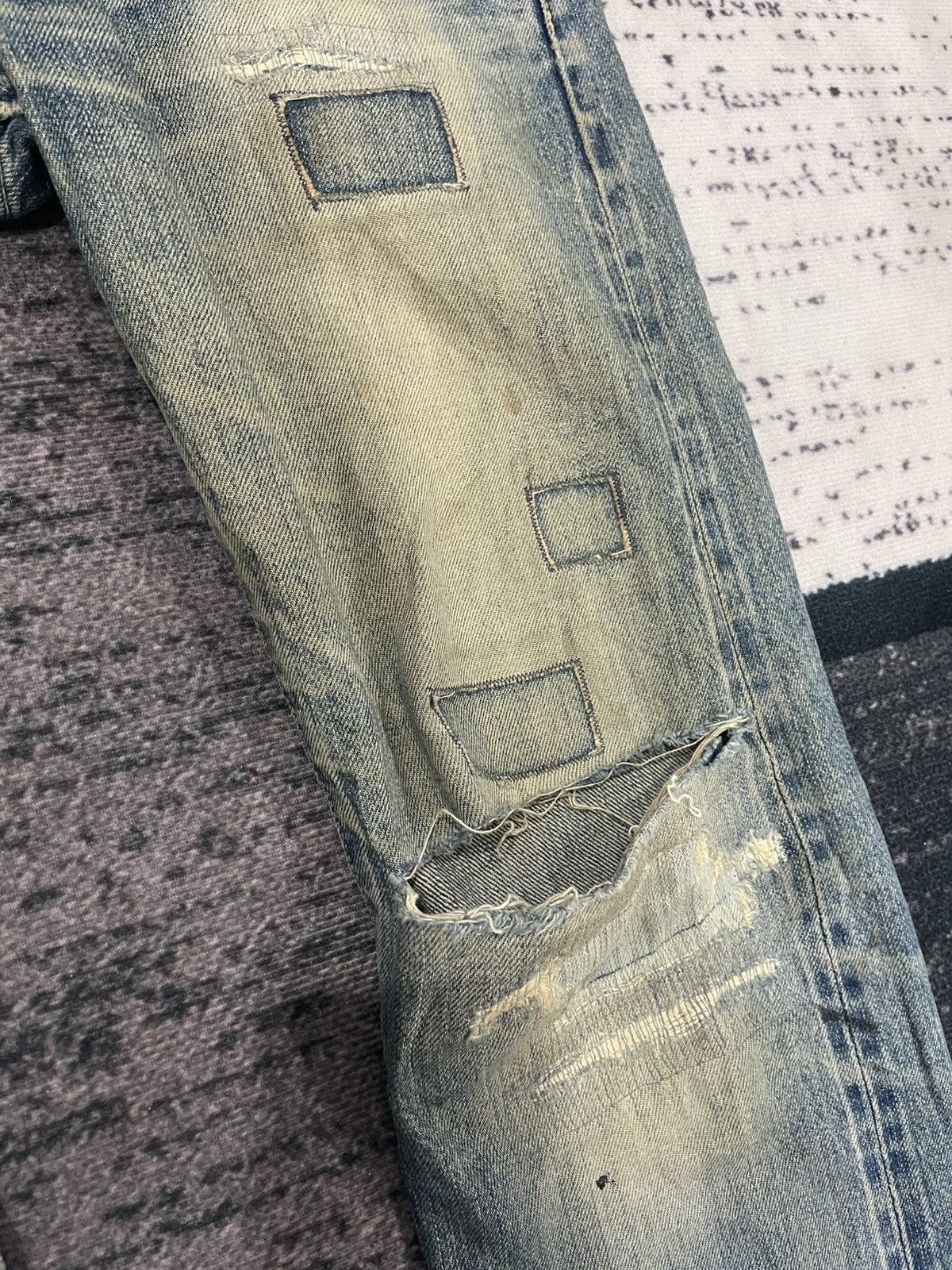 Hysteric Glamour Vintage Hysteric Glamour Distressed Denim Jeans Size US 32 / EU 48 - 9 Thumbnail