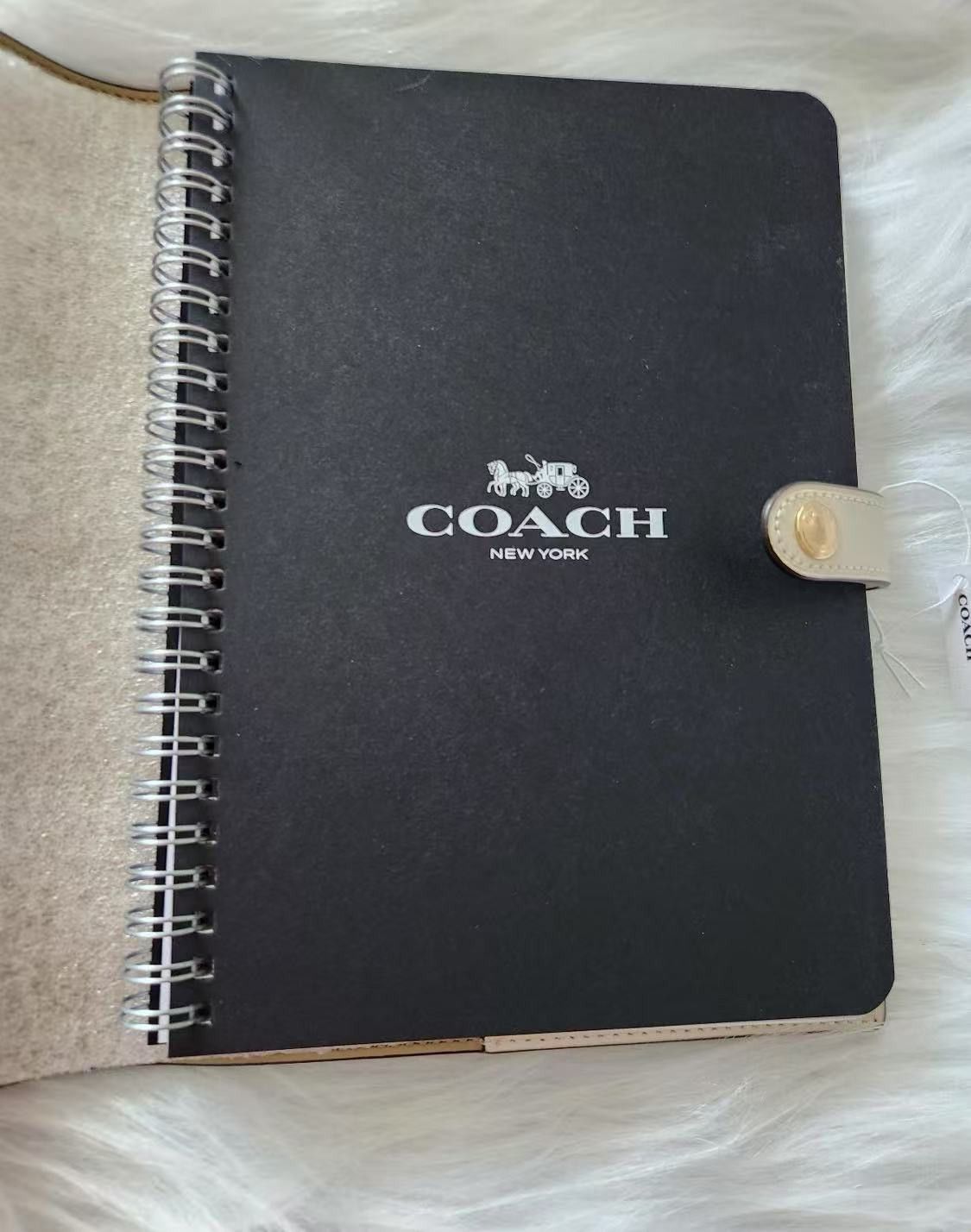 Coach Notebook With Strawberry Print CAO44 Size ONE SIZE - 3 Thumbnail
