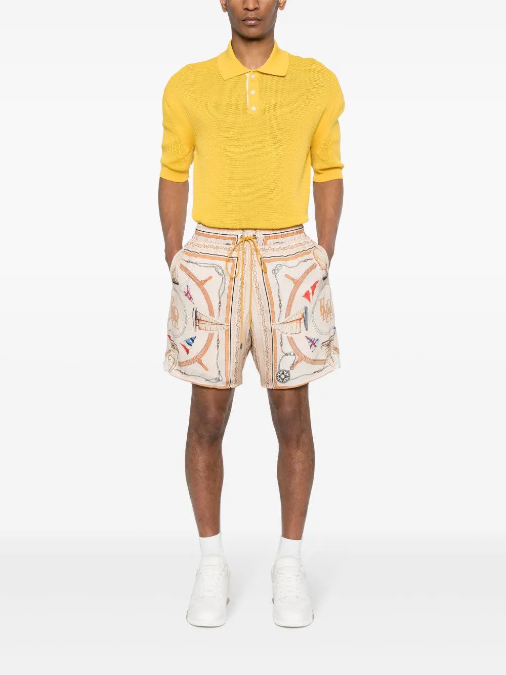 Rhude o1mle1025 Silk Short in Multicolor Size US 30 / EU 46 - 2 Thumbnail