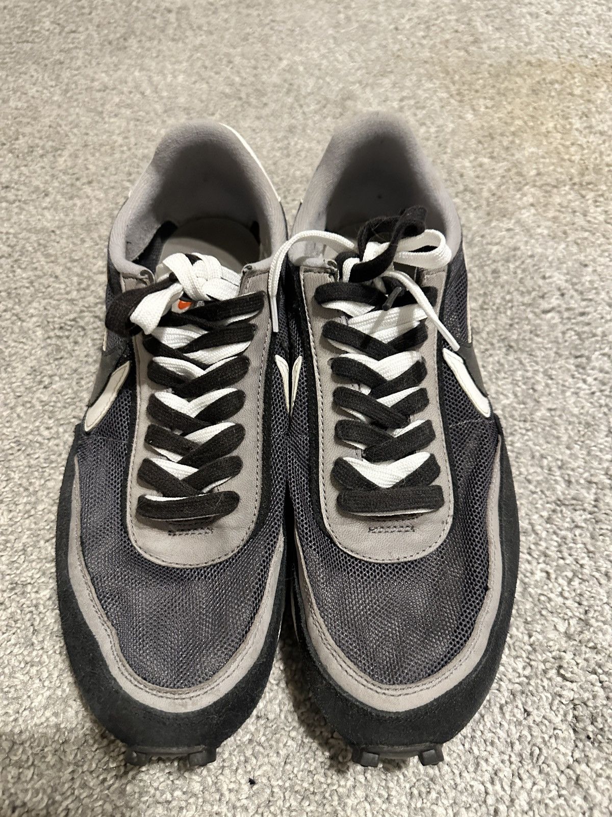 Nike × Sacai Nike sacai waffle black Size US 12 / EU 45 - 1 Thumbnail