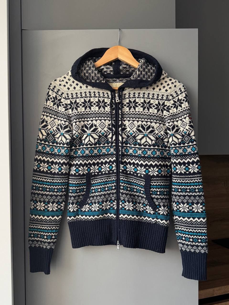 Bogner Bogner Fire Ice Alison Snow Art Print Zip Turtleneck Size XS / US 0-2 / IT 36-38 - 1 Thumbnail