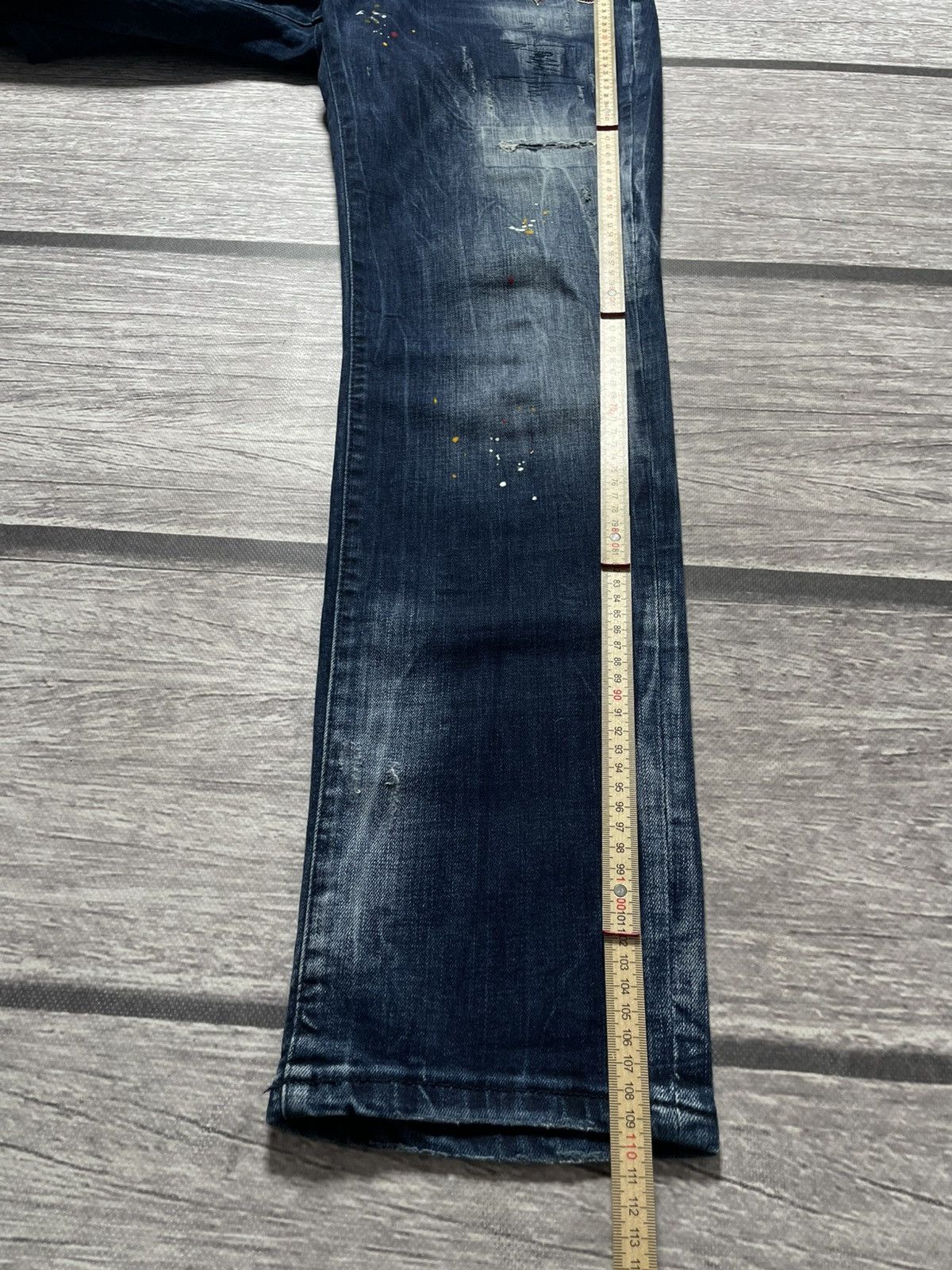 Dsquared2 Dsquared2 Distressed Slim Jeans Size US 36 / EU 52 - 9 Thumbnail