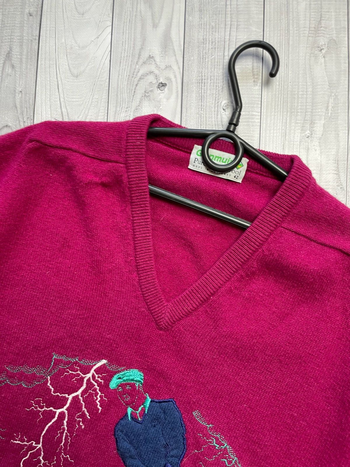 Other × Vintage Vintage Wool Golf Sweater rare logo size M Scotland Size US M / EU 48-50 / 2 - 3 Thumbnail