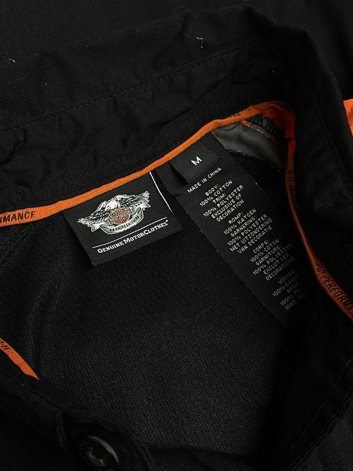 Harley Davidson 🔥 HARLEY-DAVIDSON FLAME RACING SHIRT Y2K BIKER STYLE VIBES Size US M / EU 48-50 / 2 - 11 Thumbnail