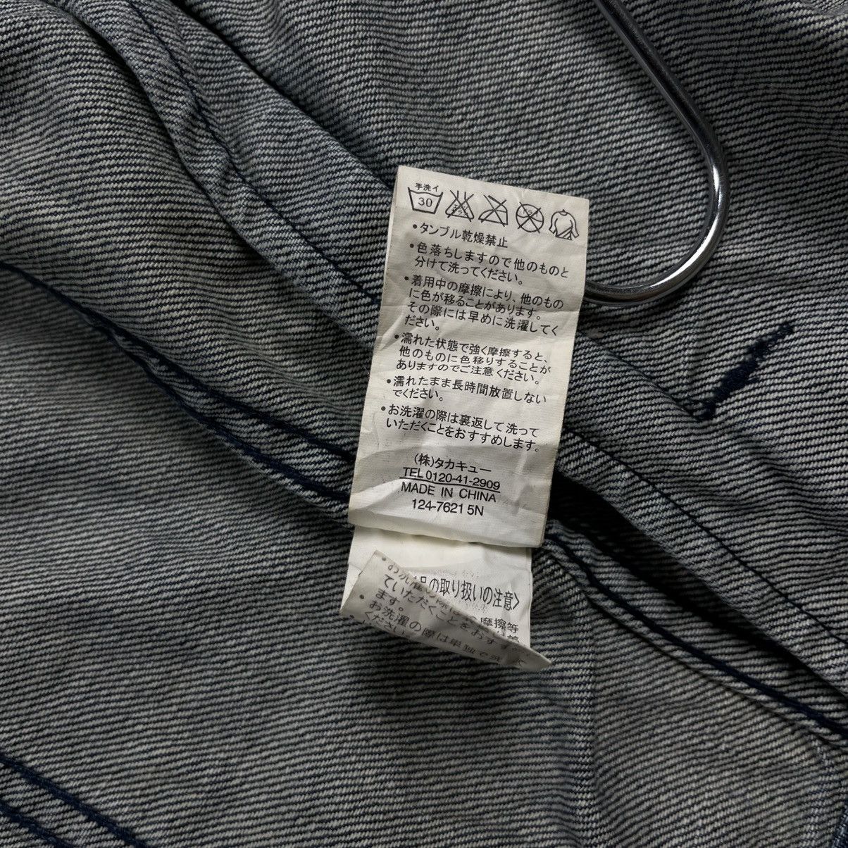 If Six Was Nine 2000s Semantic Design - Washed Vkei Style Denim Jacket Size US M / EU 48-50 / 2 - 11 Thumbnail