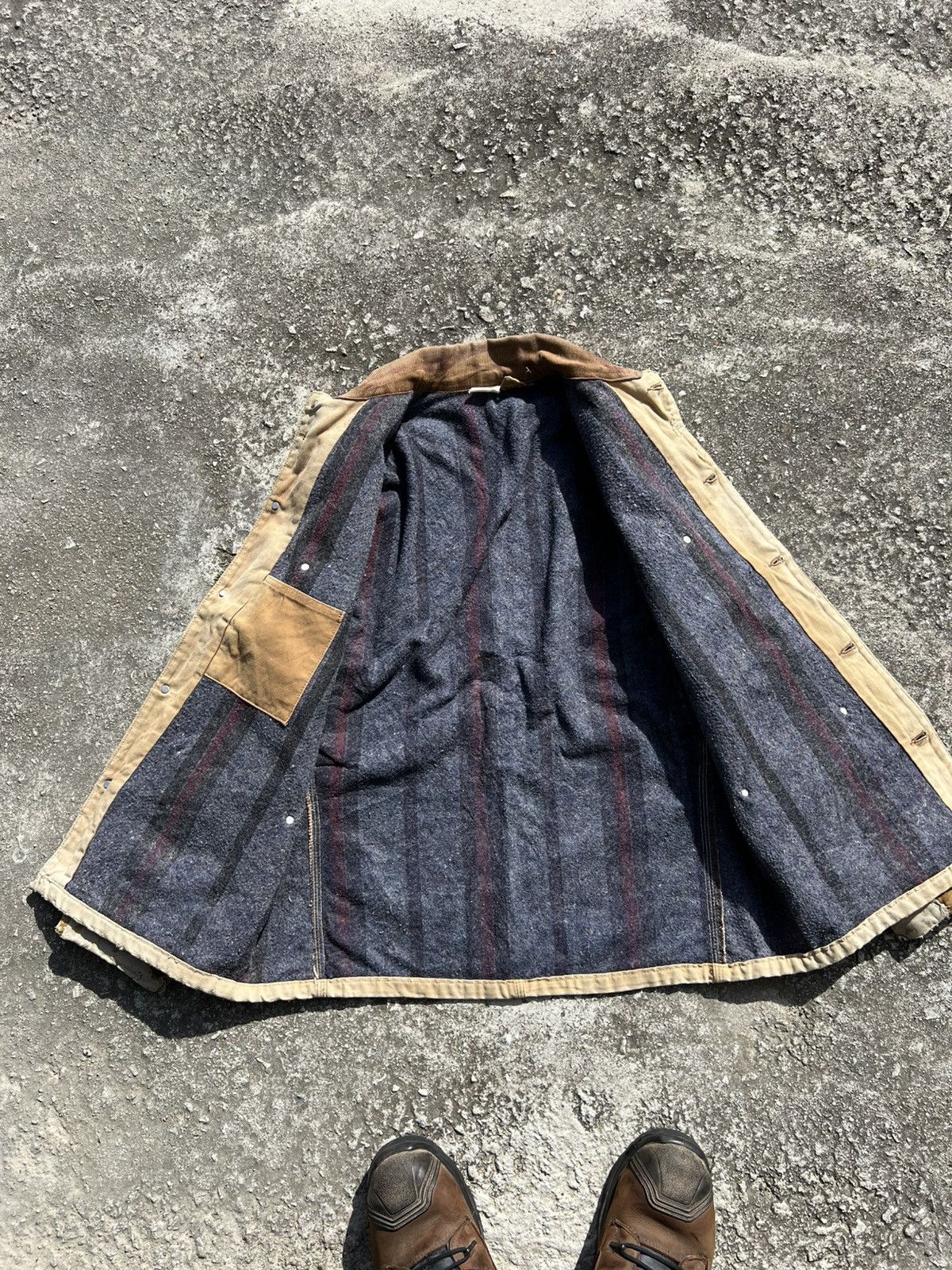 Carhartt Vintage 80s Carhartt Chore Coat Jacket Size US M / EU 48-50 / 2 - 13 Thumbnail