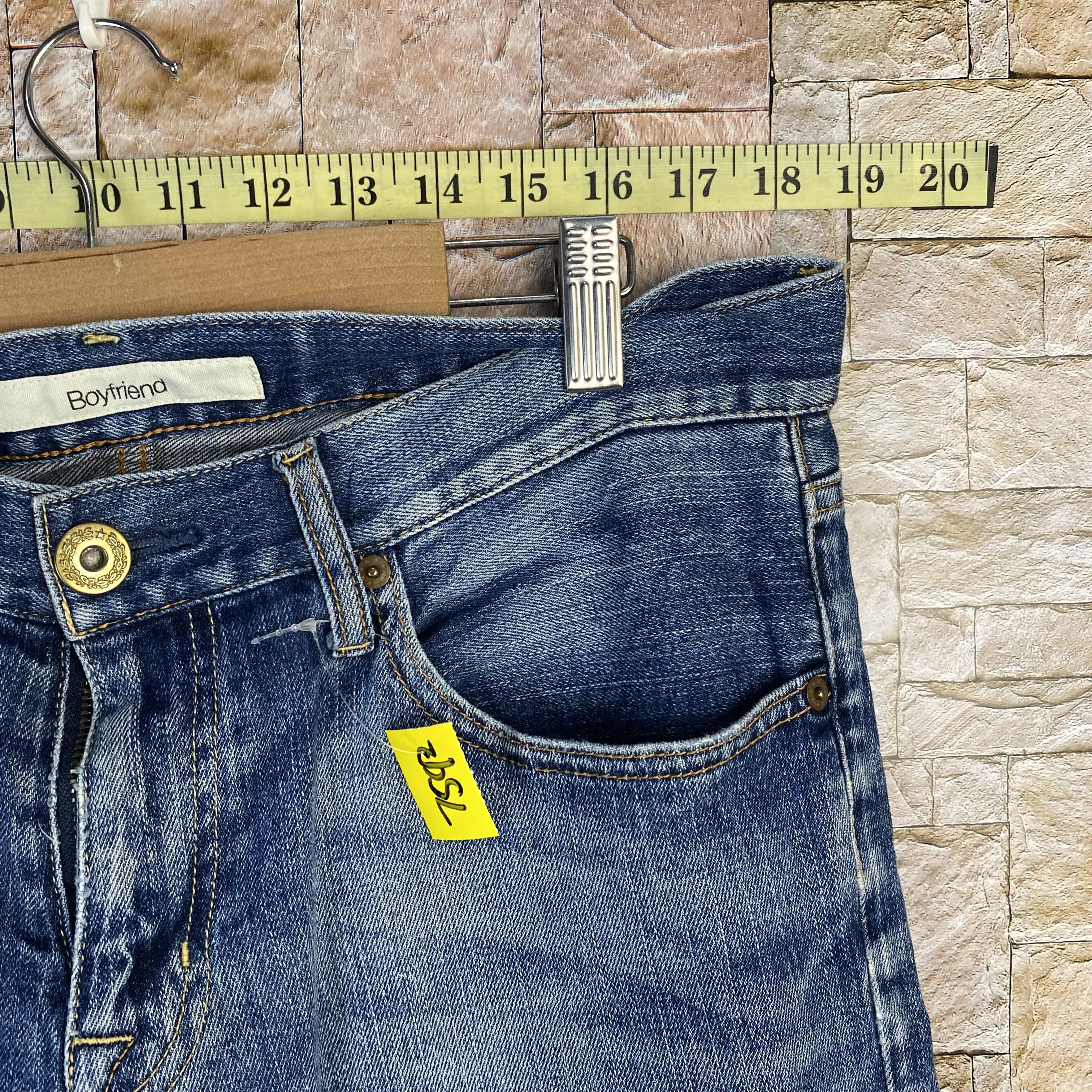 Uniqlo Uniqlo Boyfriend Blue Denim Pants #7592 Size US 35 - 7 Thumbnail