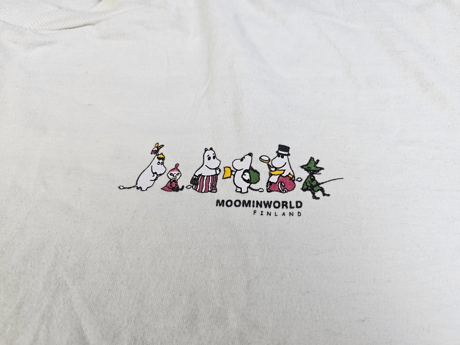 Other Moominworld 2003 Full Cast Graphic Tee White Cotton 3XL XXXL Size US XXL / EU 58 / 5 - 2 Thumbnail