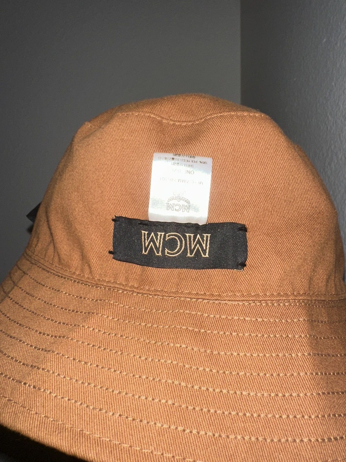 MCM MCM Reversible Monogram Bucket Hat In Recycled Polyester Size ONE SIZE - 5 Thumbnail