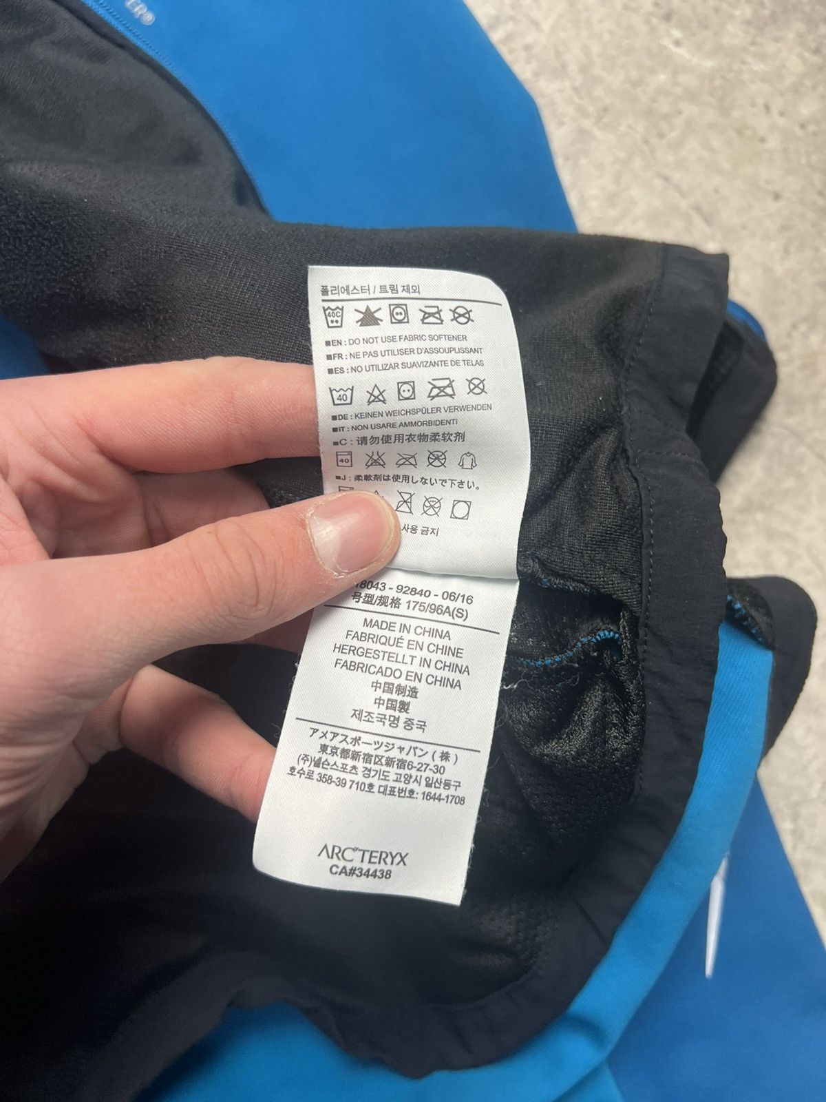 Arc'teryx Arcteryx soft shell sleeve fleece pocket bird zip outdoor Size US S / EU 44-46 / 1 - 7 Thumbnail