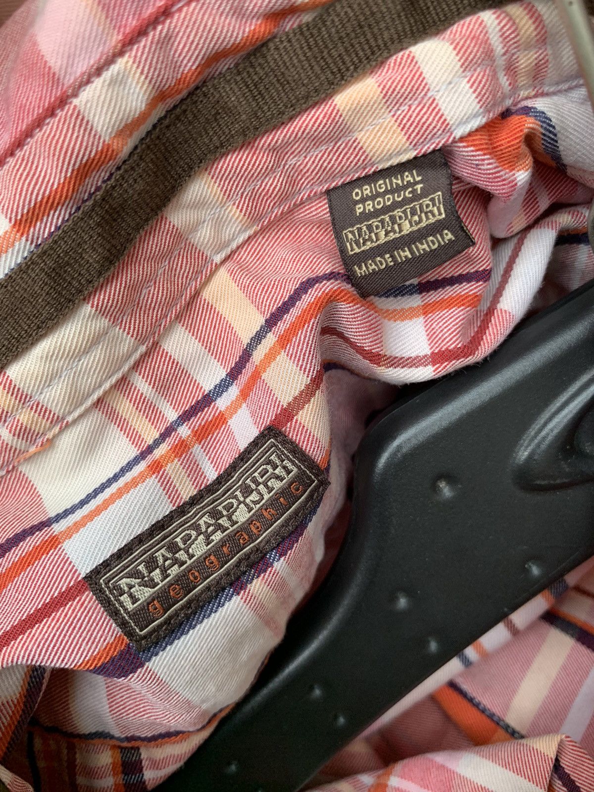 Napapijri Napapijri Geographic Button Up Plaid Longsleeve Shirts Size US L / EU 52-54 / 3 - 6 Thumbnail