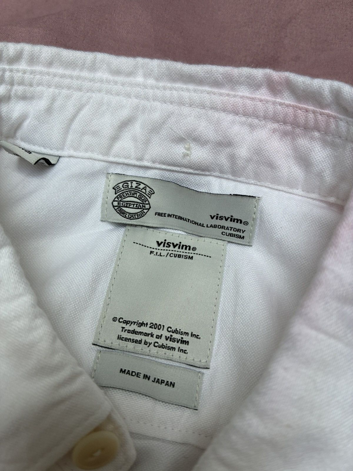 Visvim VISVIM CUBISM F.I.L FLAG BACK OCBD OXFOR BUTTON DOWN Size US M / EU 48-50 / 2 - 1 Thumbnail