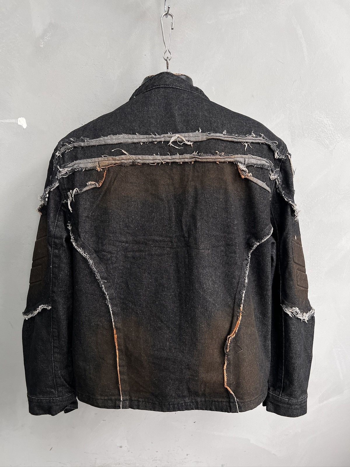 Kapital Sun faded racing moto style denim jacket y2k kapital style Size US M / EU 48-50 / 2 - 6 Thumbnail