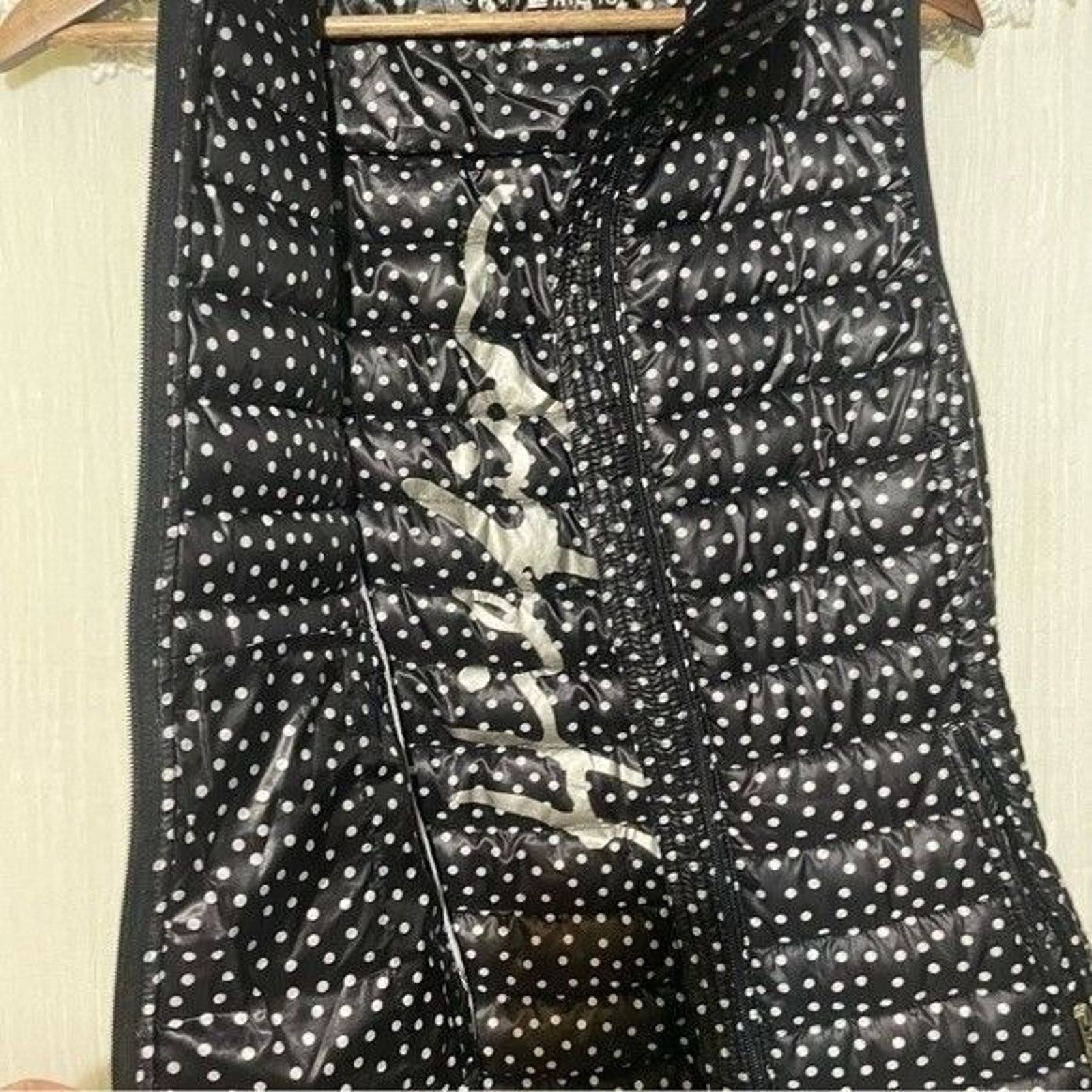Tommy Hilfiger Tommy Hilfiger Vest XS Quilted Black/White Polka Dot Size XS / US 0-2 / IT 36-38 - 6 Thumbnail