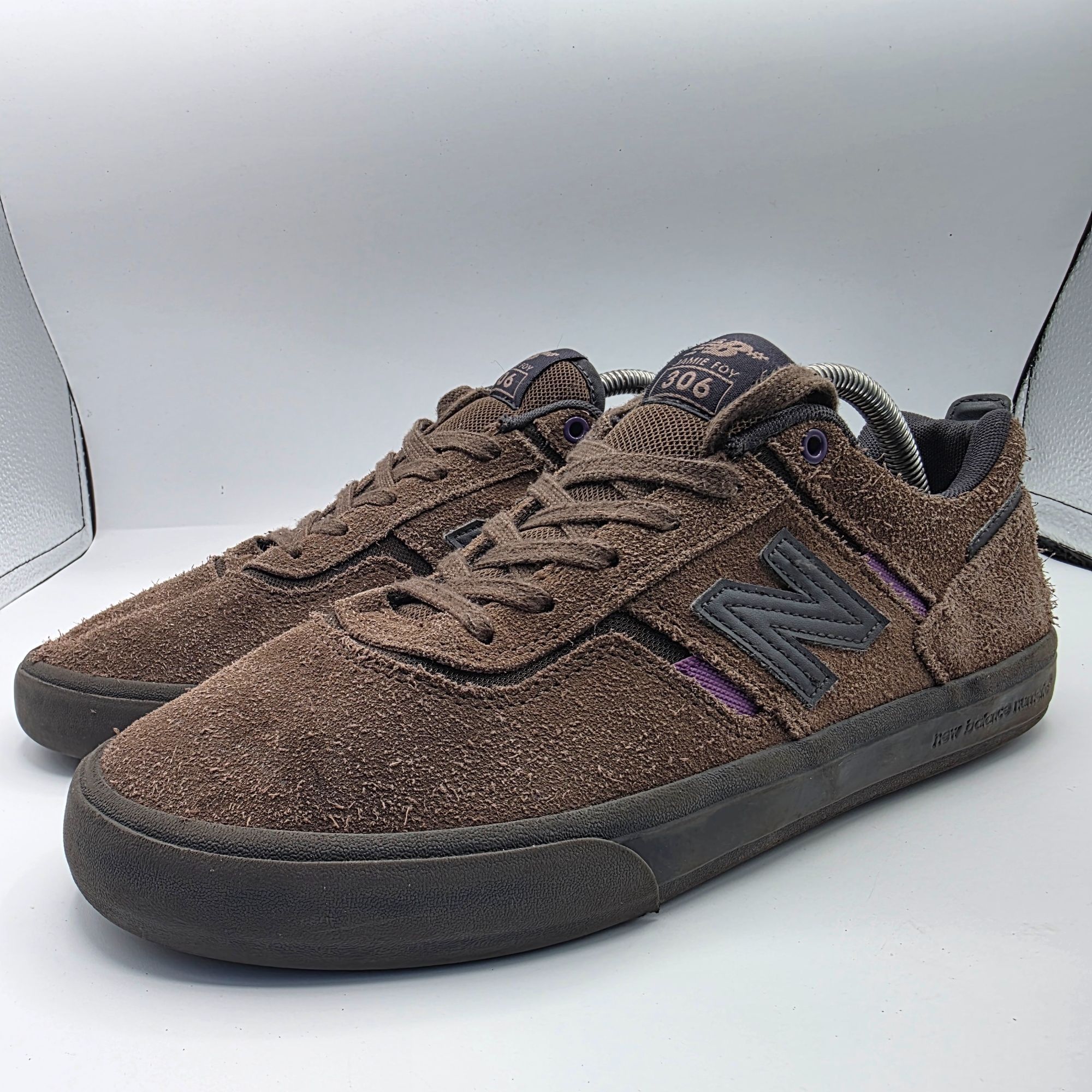 New Balance New Balance Jamie Foy x Numeric 306 Mens Size 10.5 Brown Pur Size US 10.5 / EU 43-44 - 4 Thumbnail