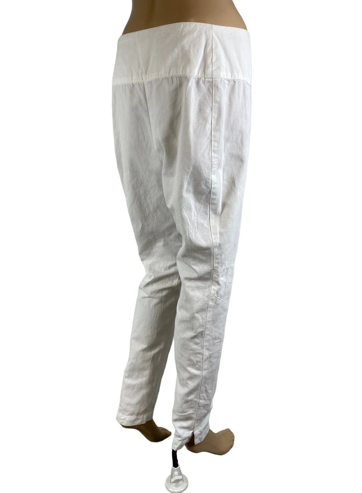 Sarah Pacini Sarah Pacini Cotton Linen Pants size 1 Size 27" / US 4 / IT 40 - 6 Thumbnail