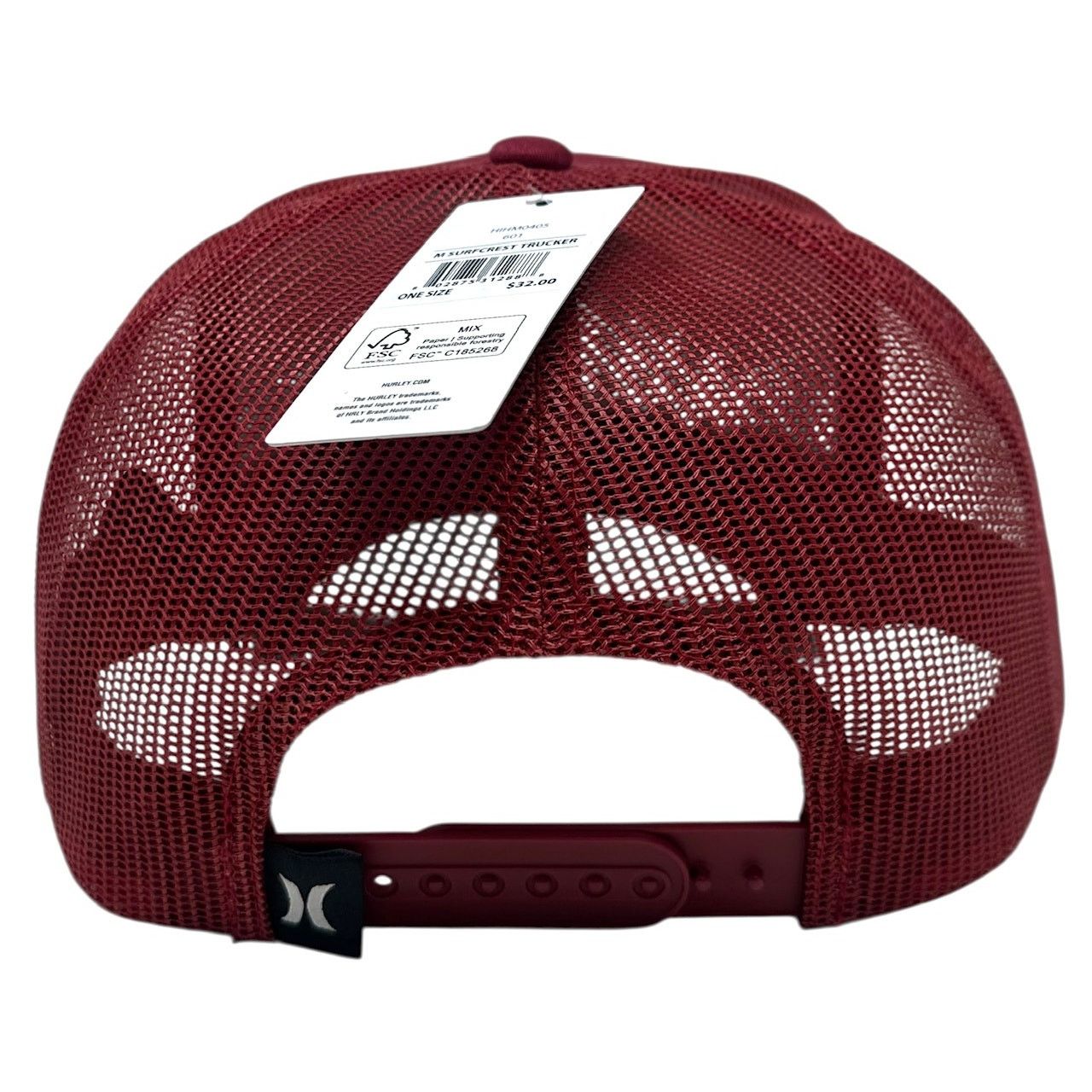 Hurley Hurley Men's Trucker Hat Surf Crest Embroidered Cap Size ONE SIZE - 3 Thumbnail