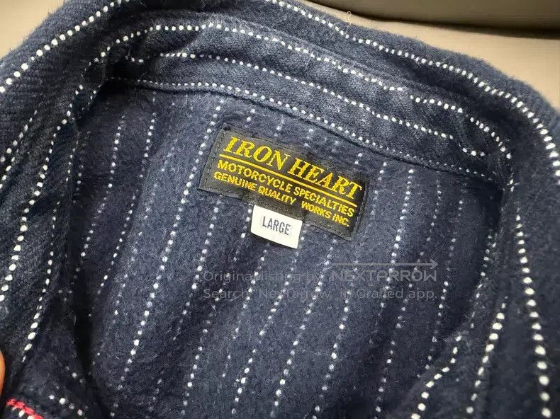 Iron Heart Iron Heart Heavy pull-out flannel western shirt Size US L / EU 52-54 / 3 - 4 Thumbnail