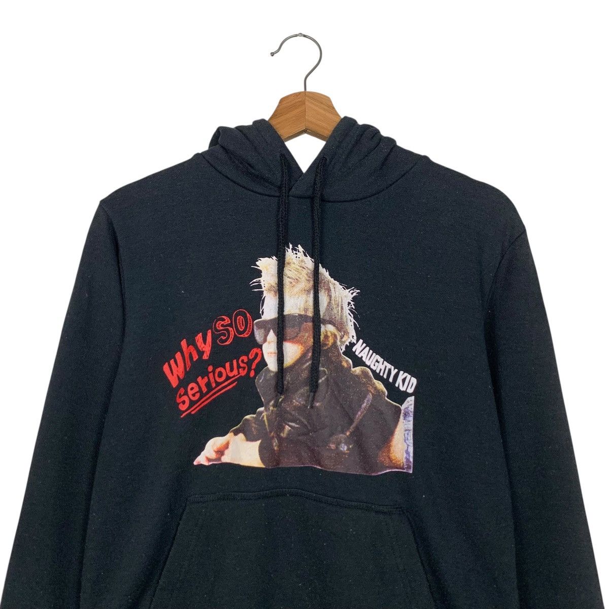 Japanese Brand Why So Serious Graphic Pullover Hoodie Sweatshirt #3609-C165 Size US M / EU 48-50 / 2 - 8 Thumbnail