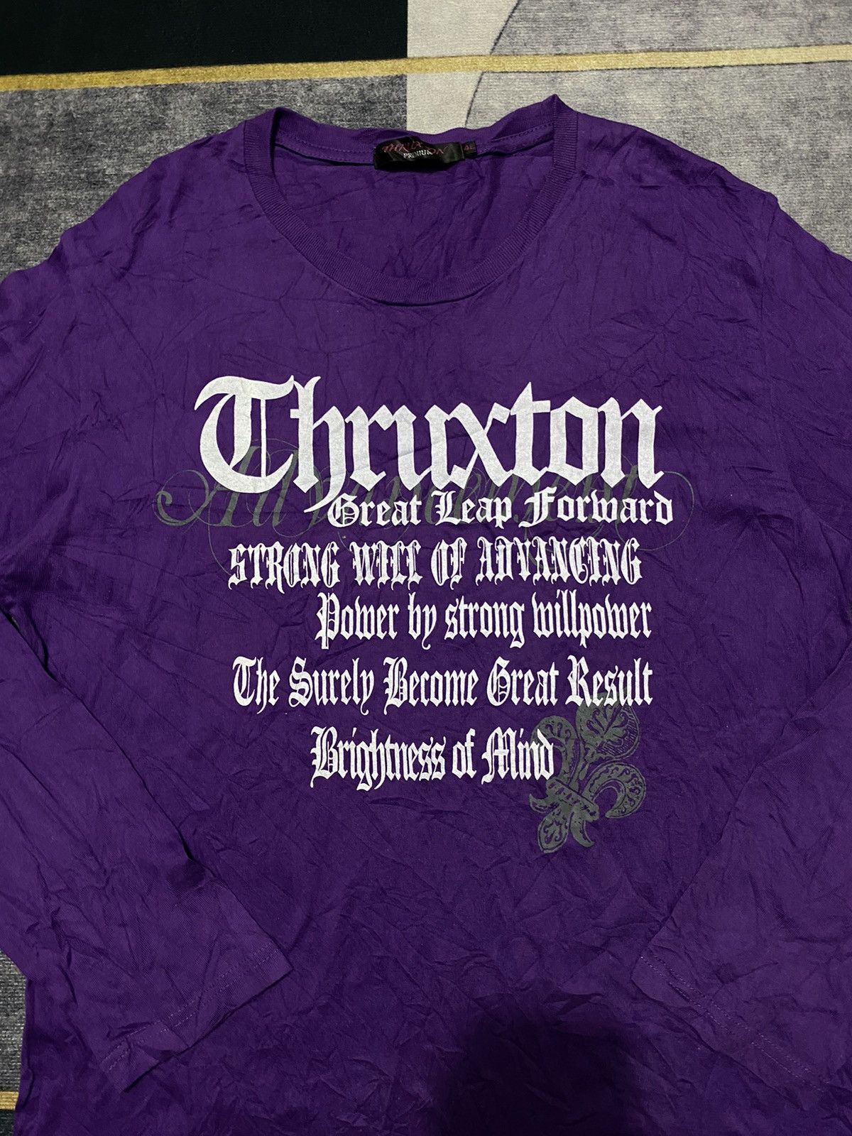 If Six Was Nine THRUXTON PUNKS STYLE LONG SLEEVE Size US L / EU 52-54 / 3 - 2 Thumbnail