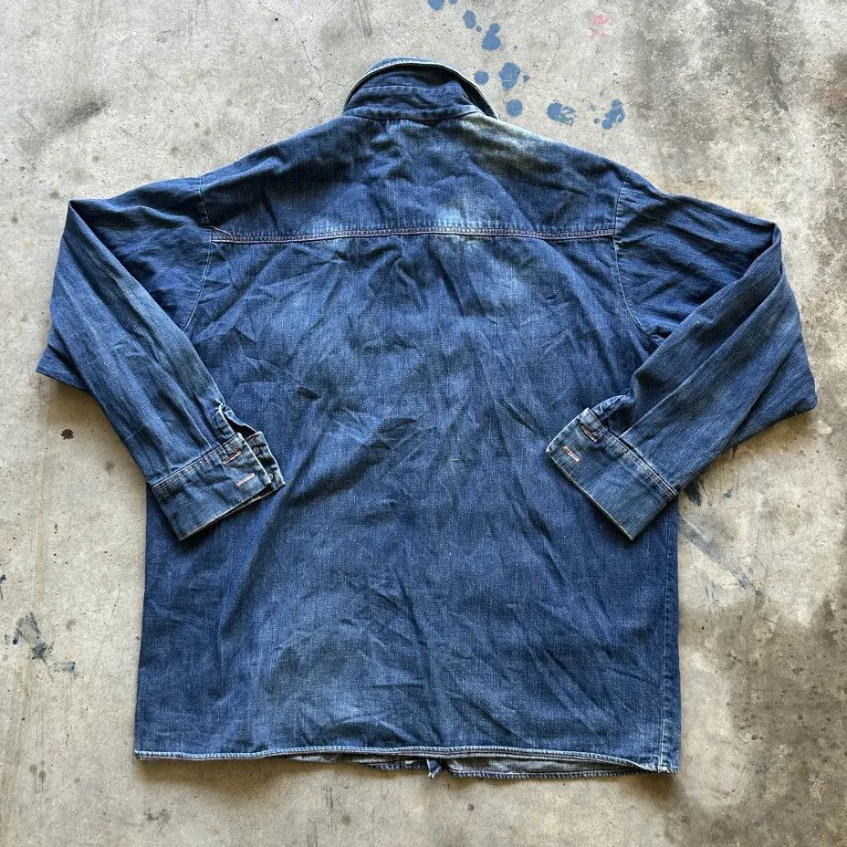 JCPenney Vintage 60s JC Penney Denim Chore Jacket Size XL / XXL Size US XL / EU 56 / 4 - 6 Thumbnail