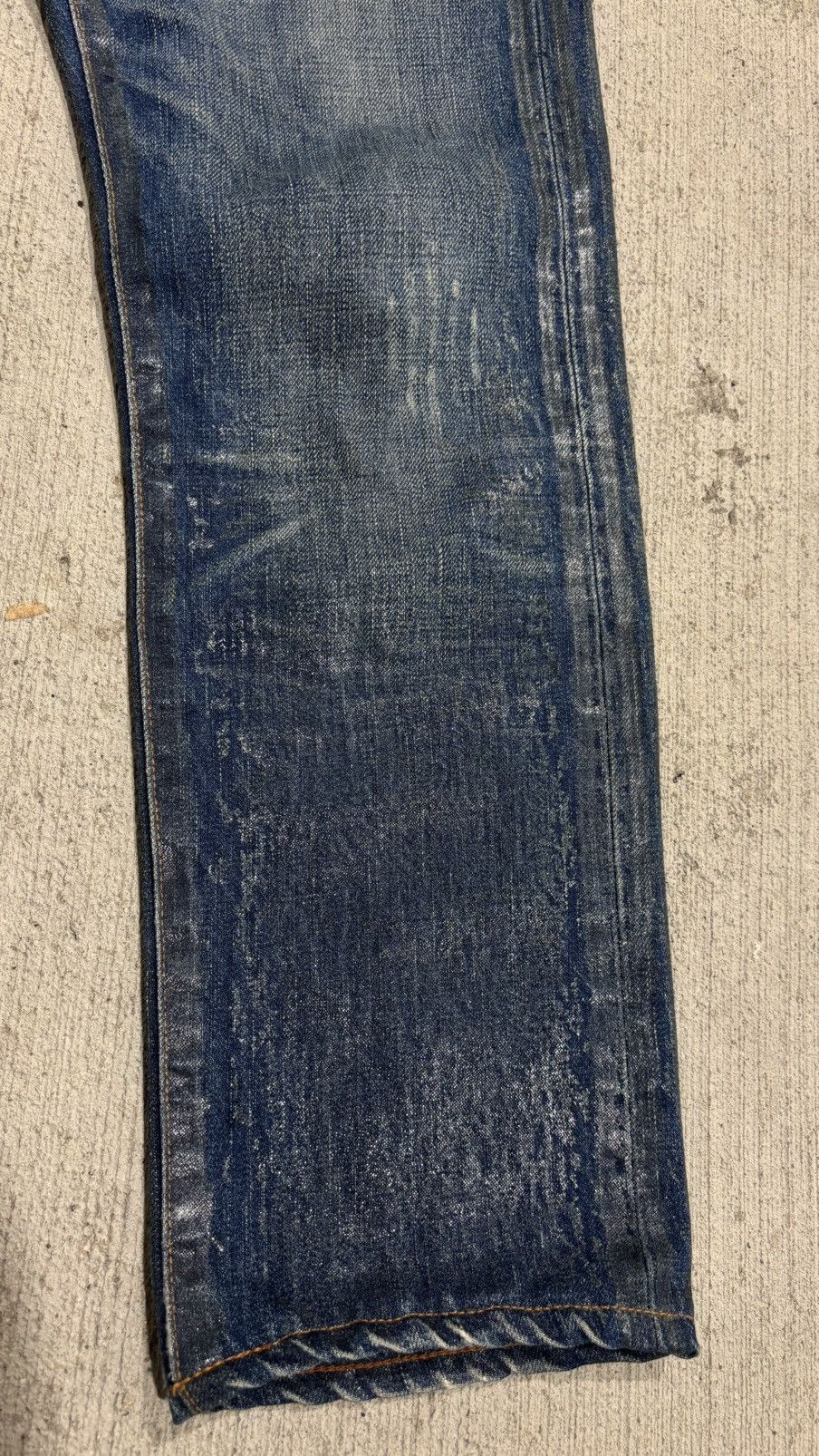 Dior × Hedi Slimane SS07 Dior Homme By Hedi Slimane Waxed Luster Denim Size US 32 / EU 48 - 20 Thumbnail