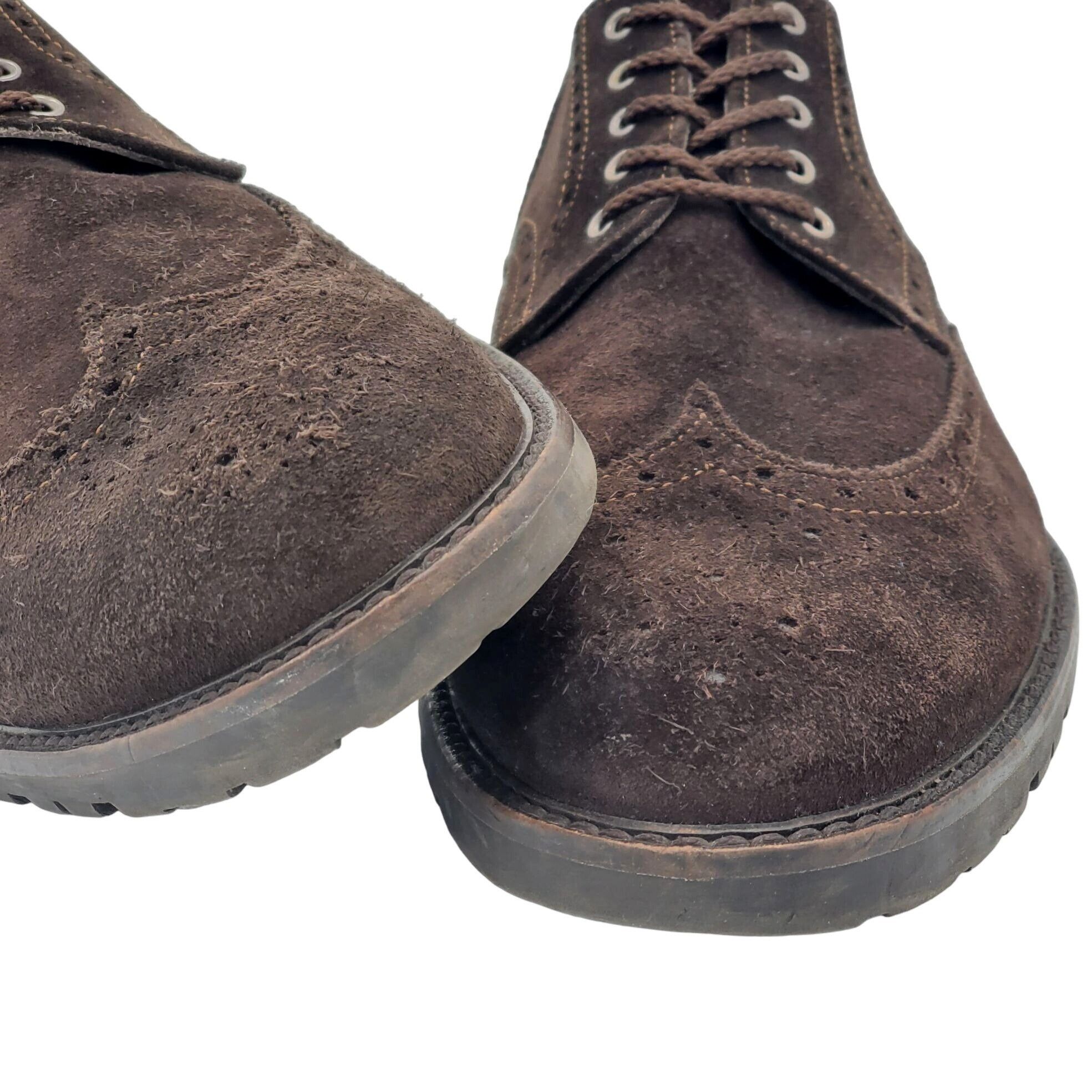 To Boot New York To Boot Adam Derrick Italy Men 11.5 Brown Suede Dress Shoes Size US 11.5 / EU 44-45 - 4 Thumbnail