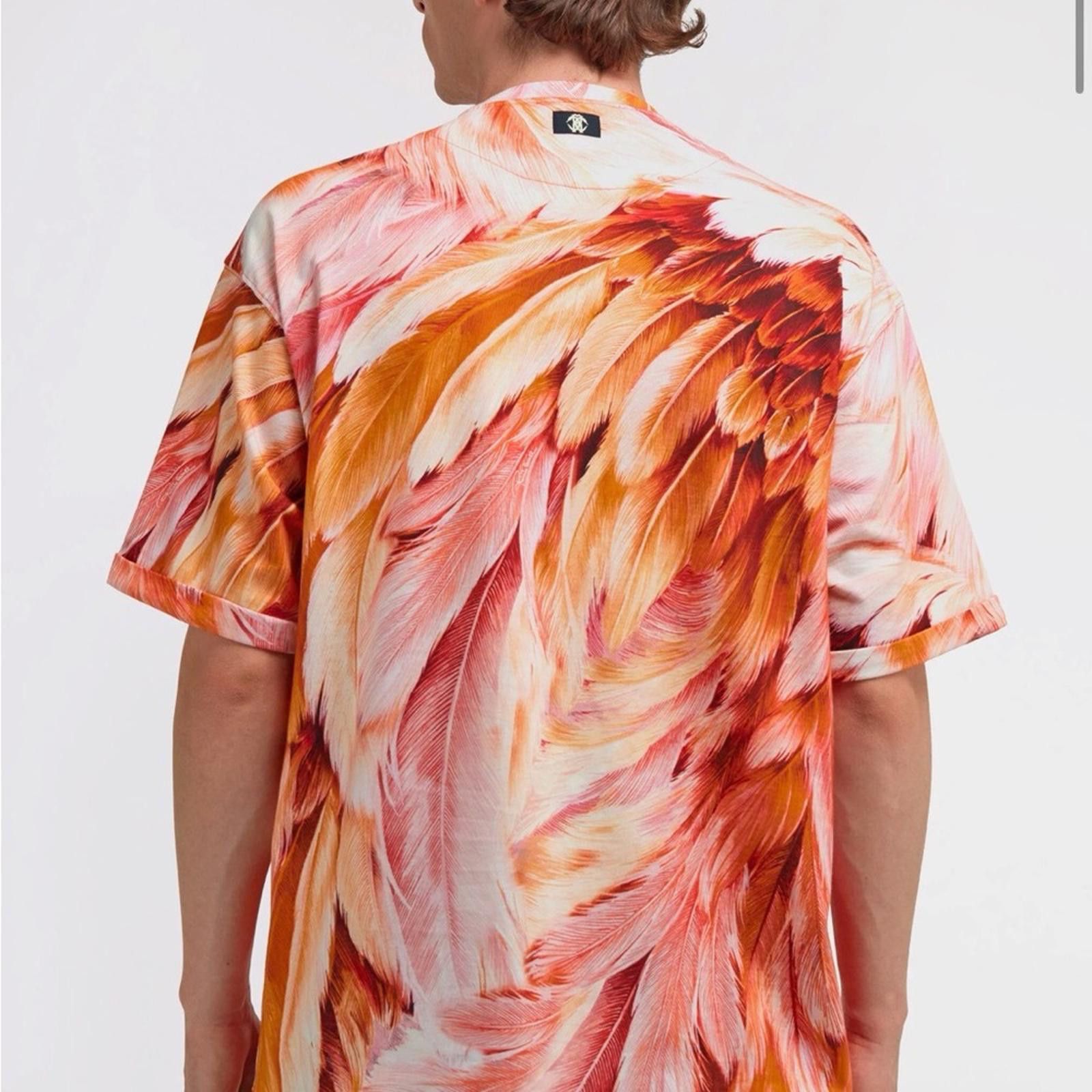 Roberto Cavalli Roberto Cavalli L Crew Neck T-Shirt - NWT & Hologram Cert Size US L / EU 52-54 / 3 - 3 Thumbnail