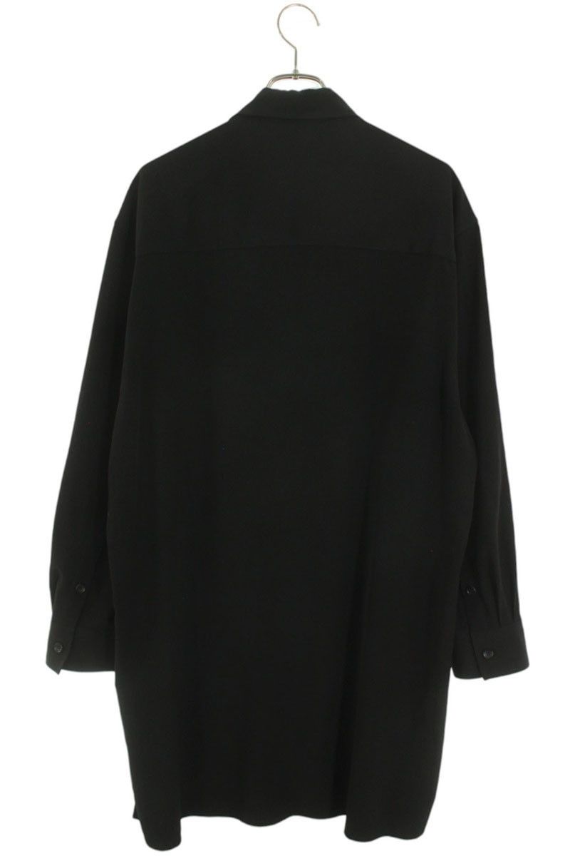 Yohji Yamamoto Yohji Yamamoto POUR HOMME 23SS Open-collar tuxedo shirt Size US M / EU 48-50 / 2 - 2 Thumbnail