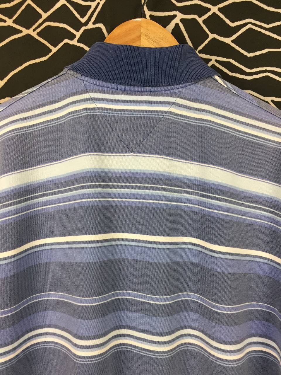 Tommy Hilfiger Tommy Hilfiger Nautical Blue Multi-Stripe Polo Shirt Size M Size US M / EU 48-50 / 2 - 8 Thumbnail