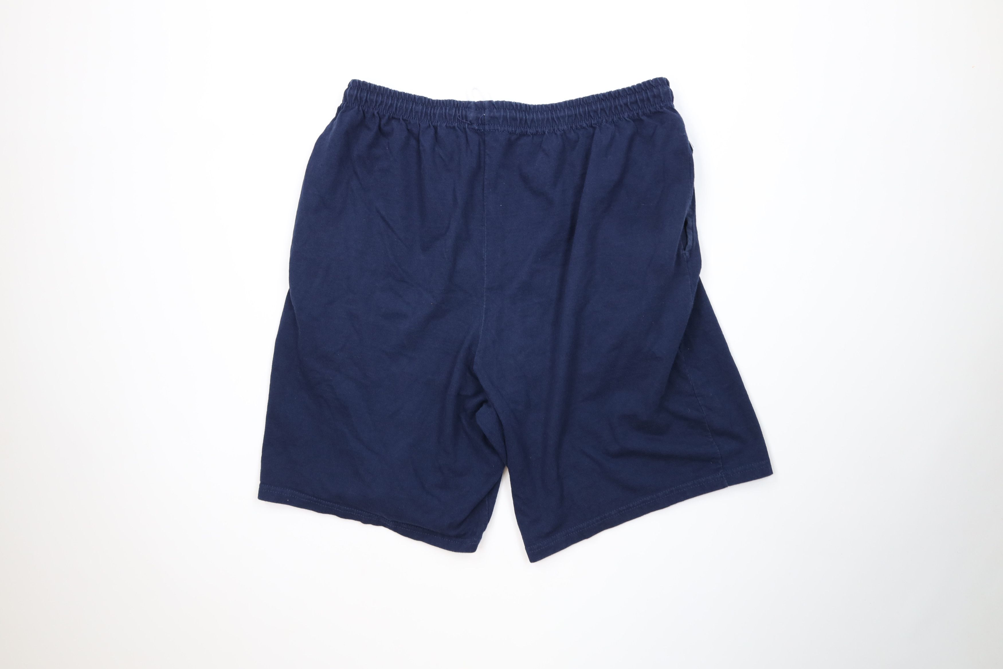 Vintage Vintage Y2K Streetwear Blank Above Knee Shorts Navy Blue Size US 34 / EU 50 - 10 Thumbnail