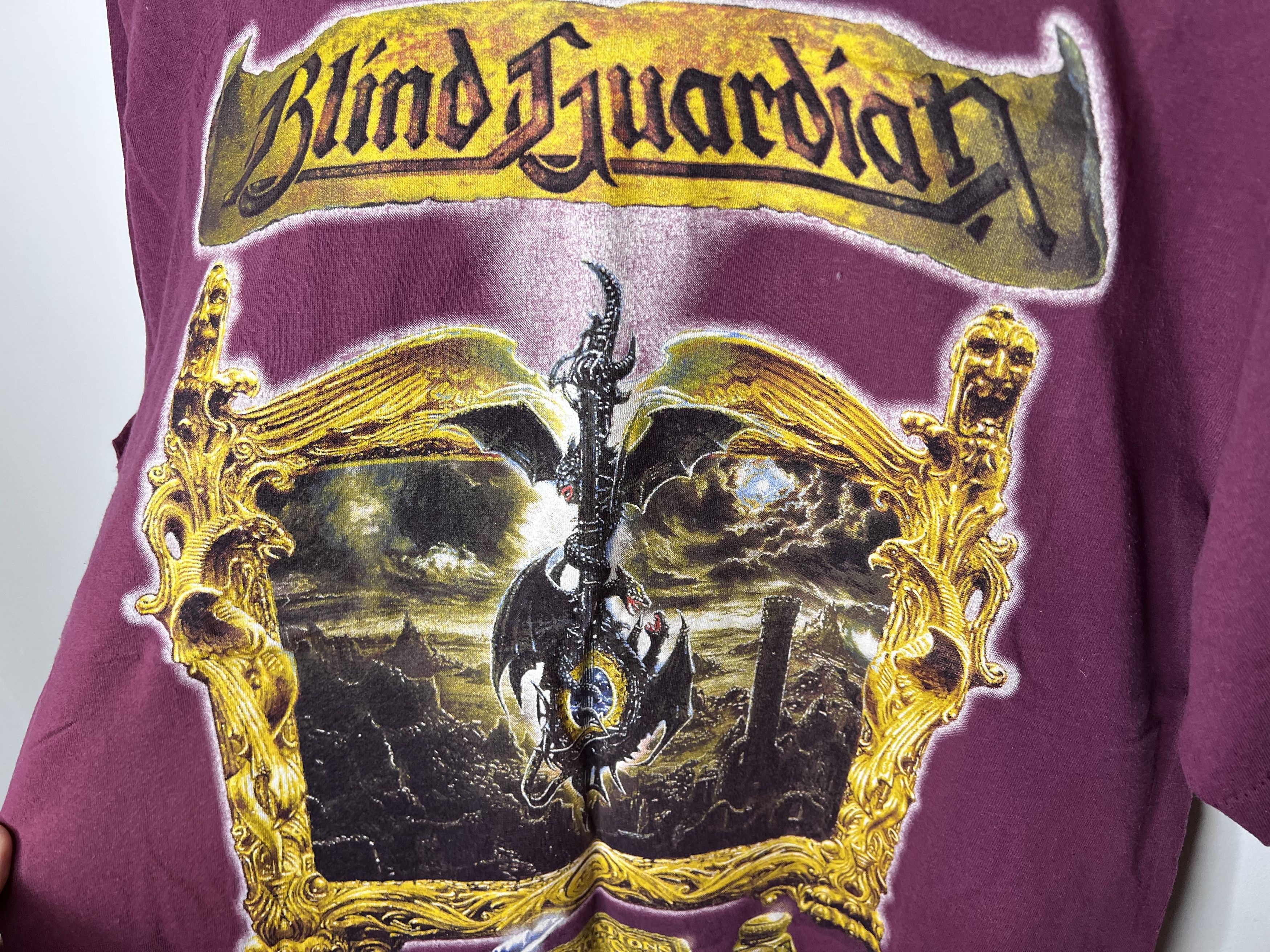 Band Tees BLIND GUARDIAN IMAGINATIONS FROM THE OTHER SIDE DISTRESSEDE Size US L / EU 52-54 / 3 - 4 Thumbnail