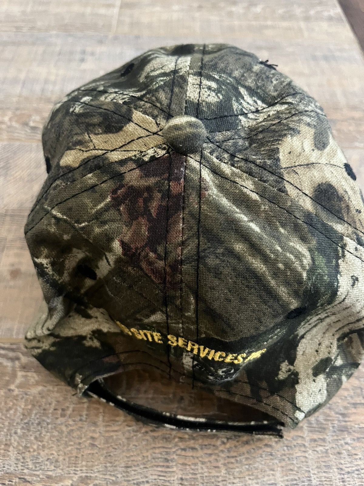 Vintage Vintage Y2K Camo Cap Size ONE SIZE - 3 Thumbnail