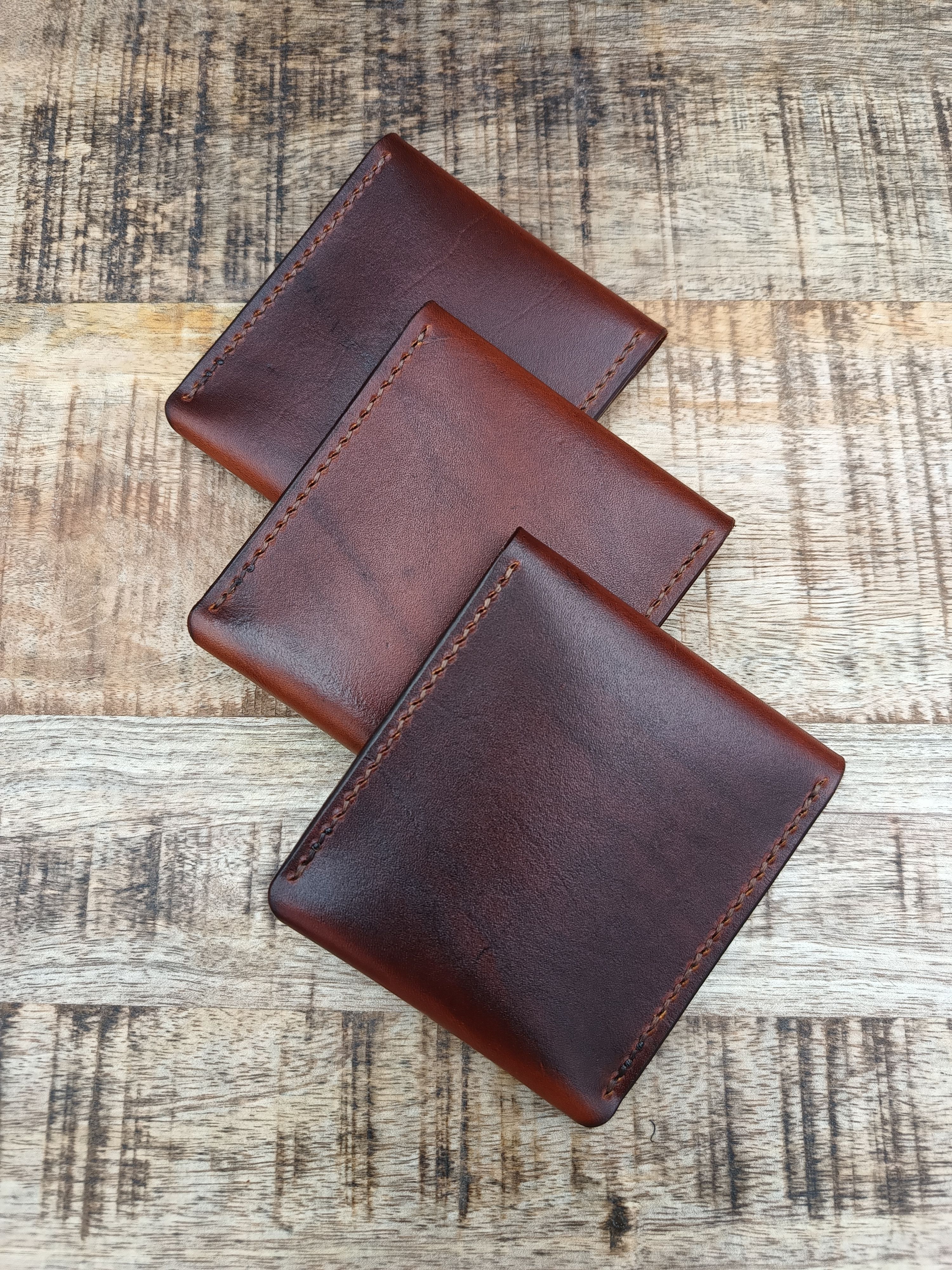 Other Handmade top grain leather wallet cardholder Size ONE SIZE - 2 Thumbnail