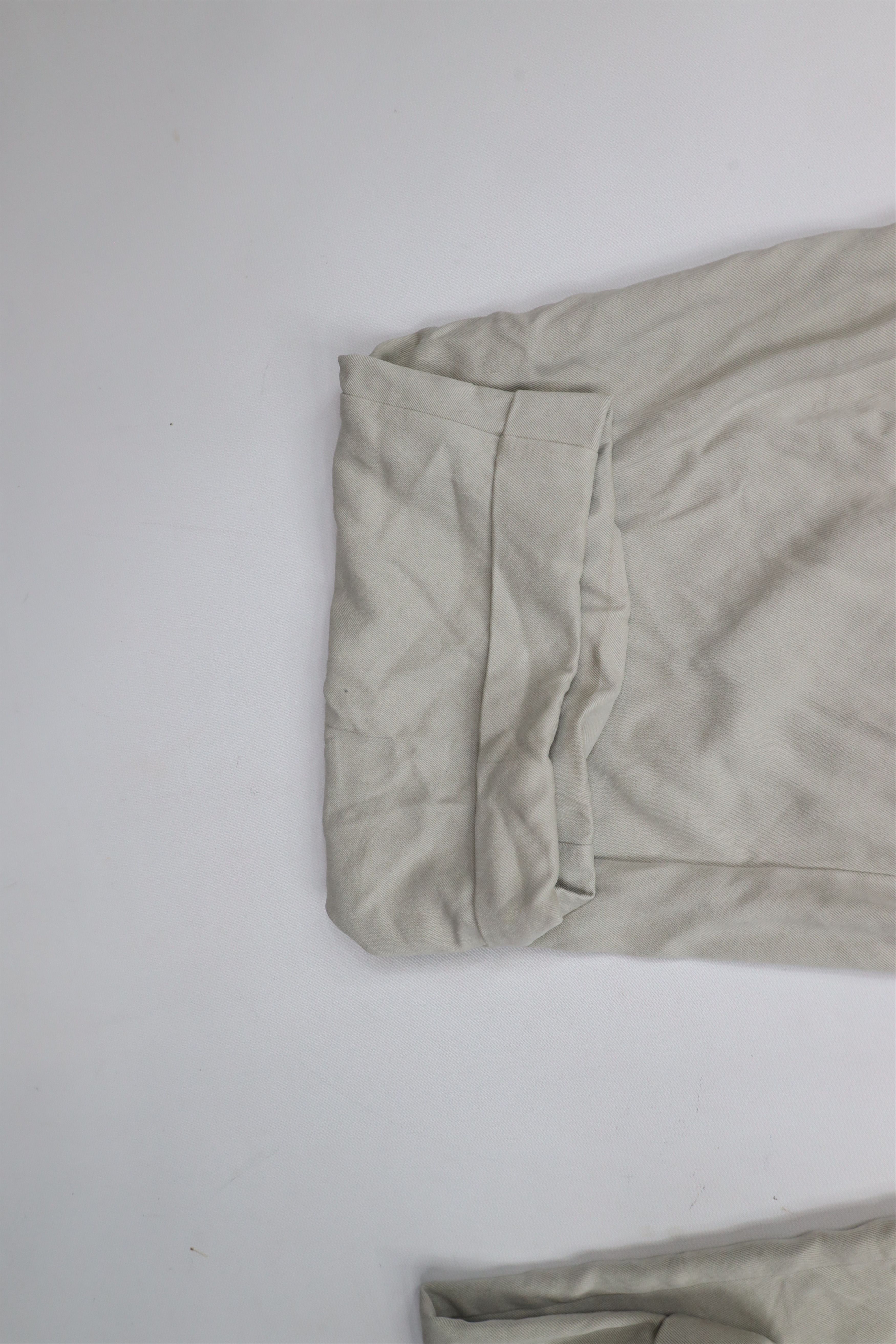 Tommy Bahama × Vintage Vintage 90s Tommy Bahama Silk Wide Leg Chino Pants Beige Size US 38 / EU 54 - 6 Thumbnail