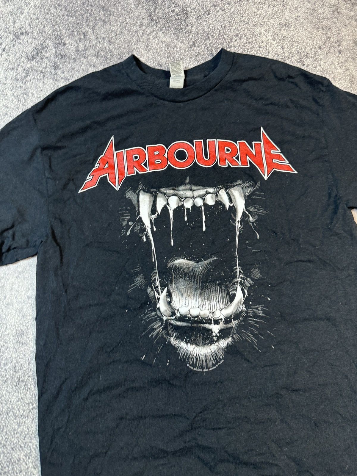 Band Tees Y2K Avant Garde Airbourne T-shirt Opium Bands Tees USA M Size US M / EU 48-50 / 2 - 2 Thumbnail