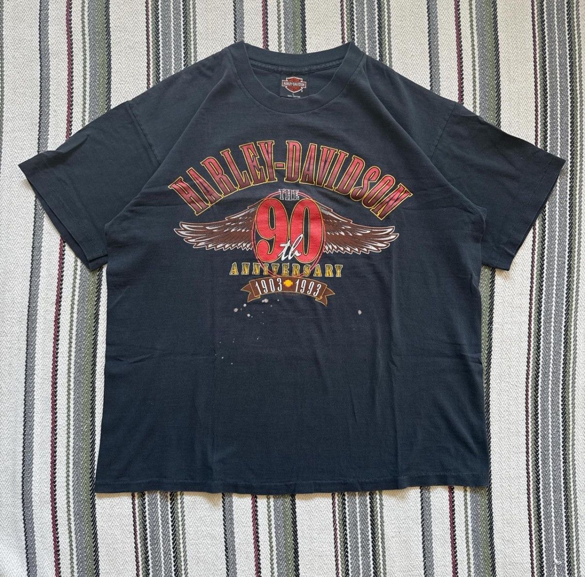 Vintage Harley Davidson 90th Anniversary