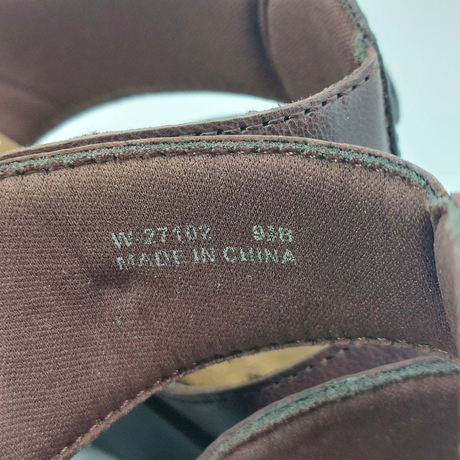 Other Walking Cradles Brown Leather Sandals Slides 9.5 Size US 9.5 / IT 39.5 - 10 Thumbnail
