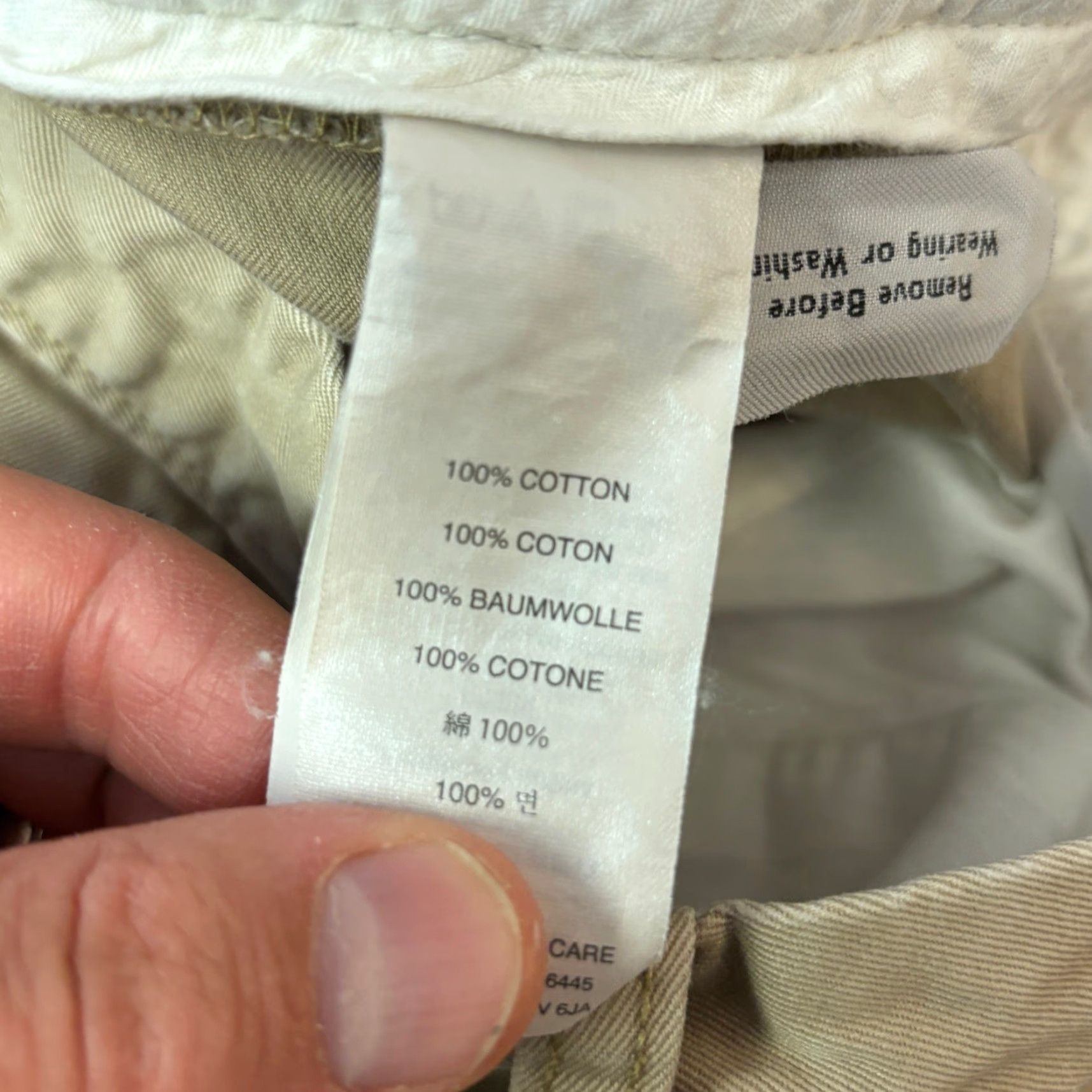 J.Crew J. Crew Essential 770 Chino Pants Mens W30 L28 Khaki Cotton Casual Size US 30 / EU 46 - 6 Thumbnail